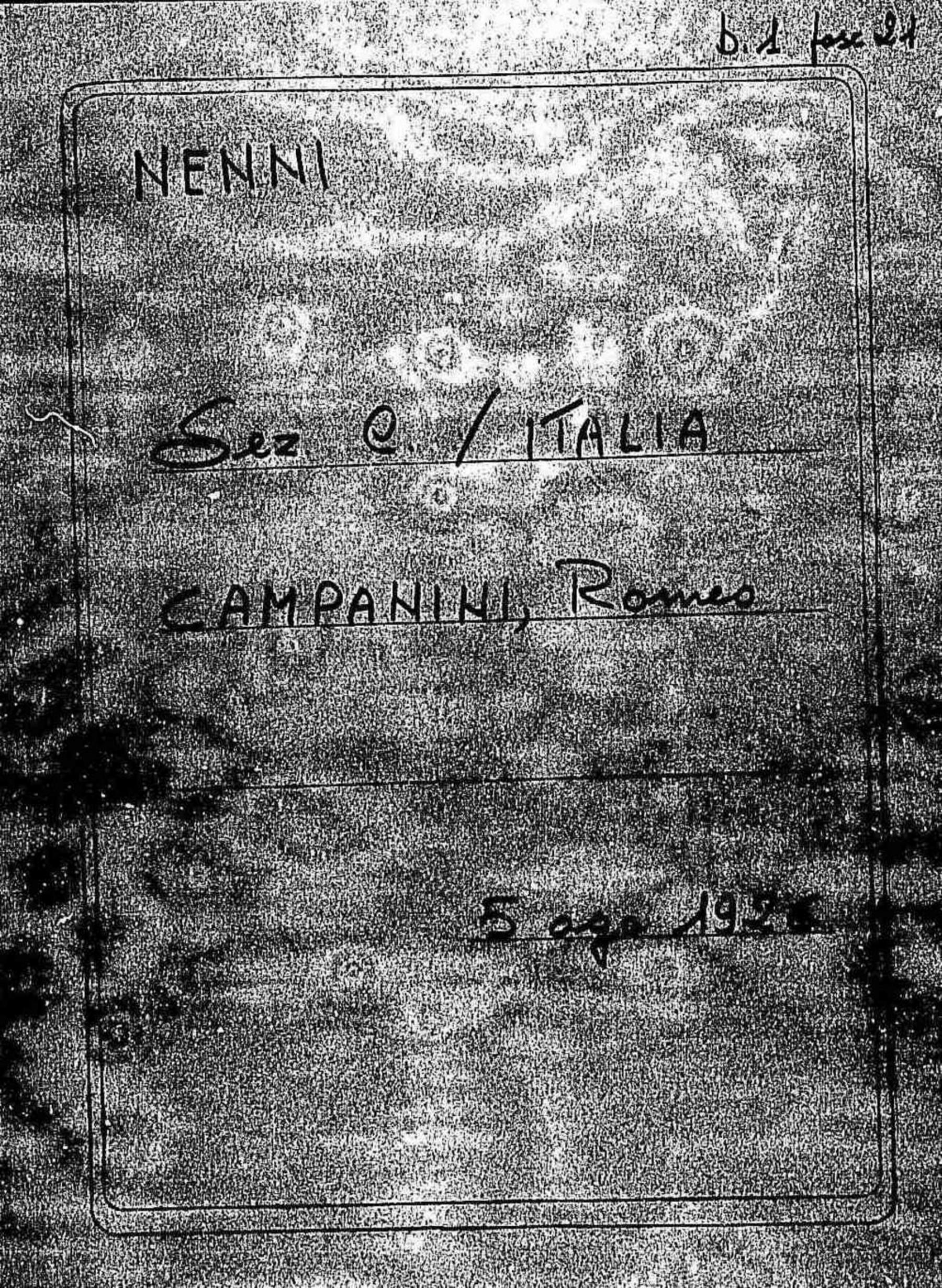 Campanini Romeo, 1926 ago. 5