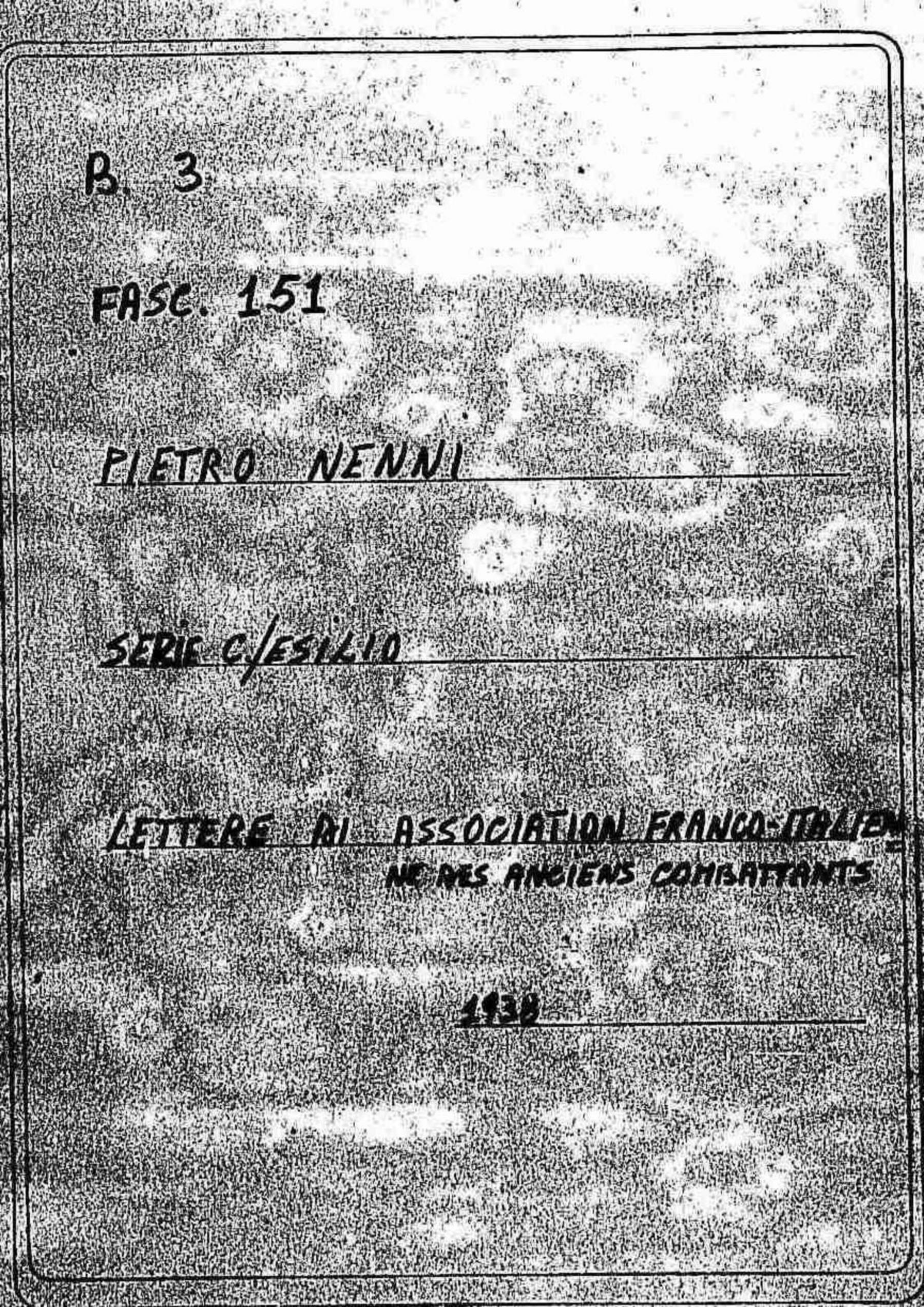 Association franco-italienne des anciens combattants - Sezione di Grenoble, 1938 apr. 2