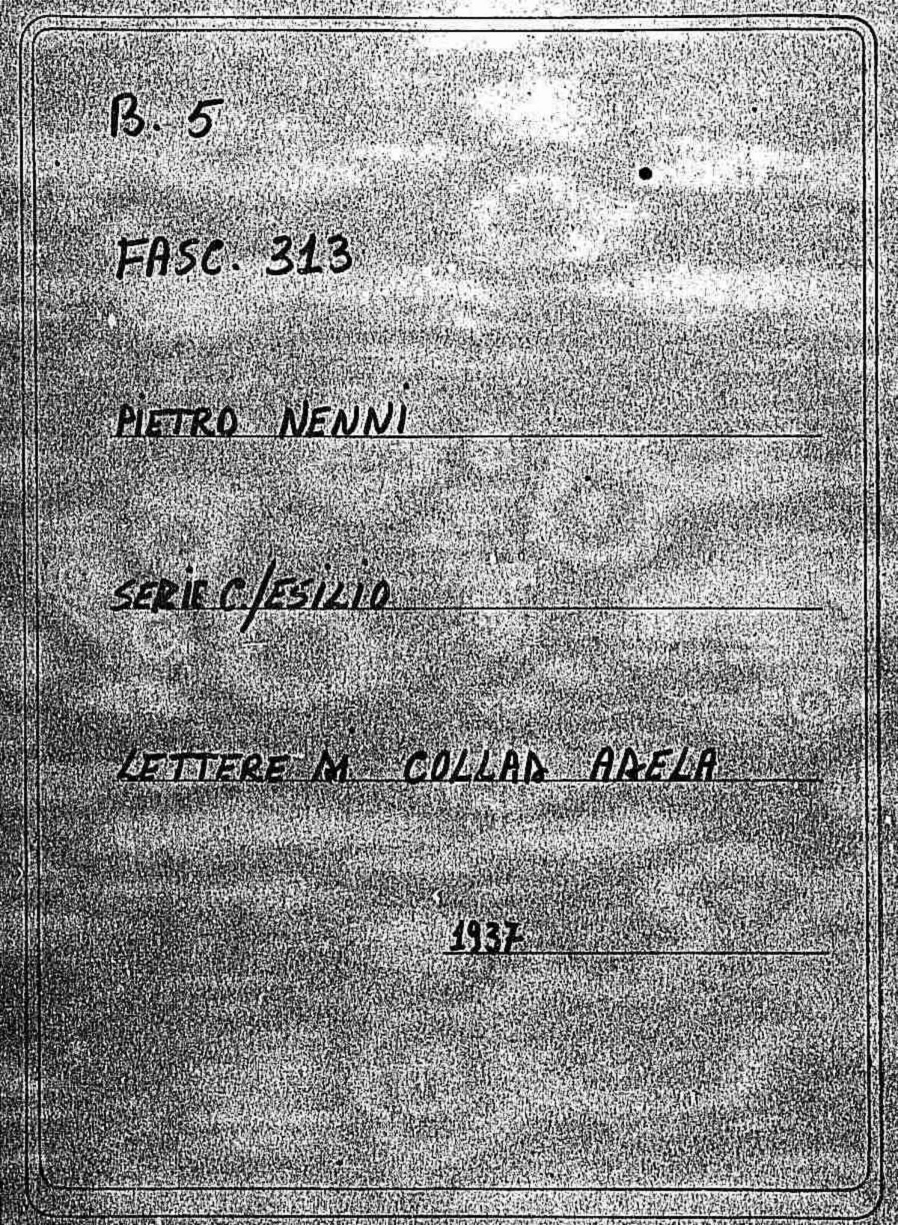 Collad Adela, 1937 feb. 26 - set. 16