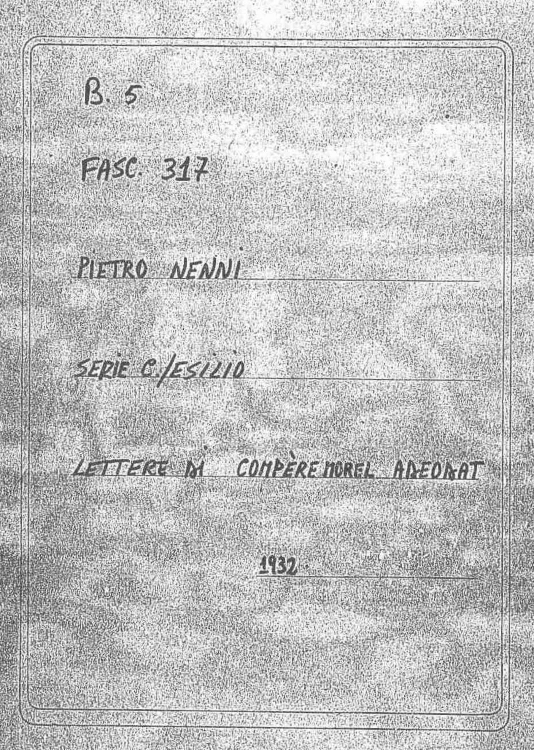 Compere Morel Adeodat, 1932 gen. 4 - 6