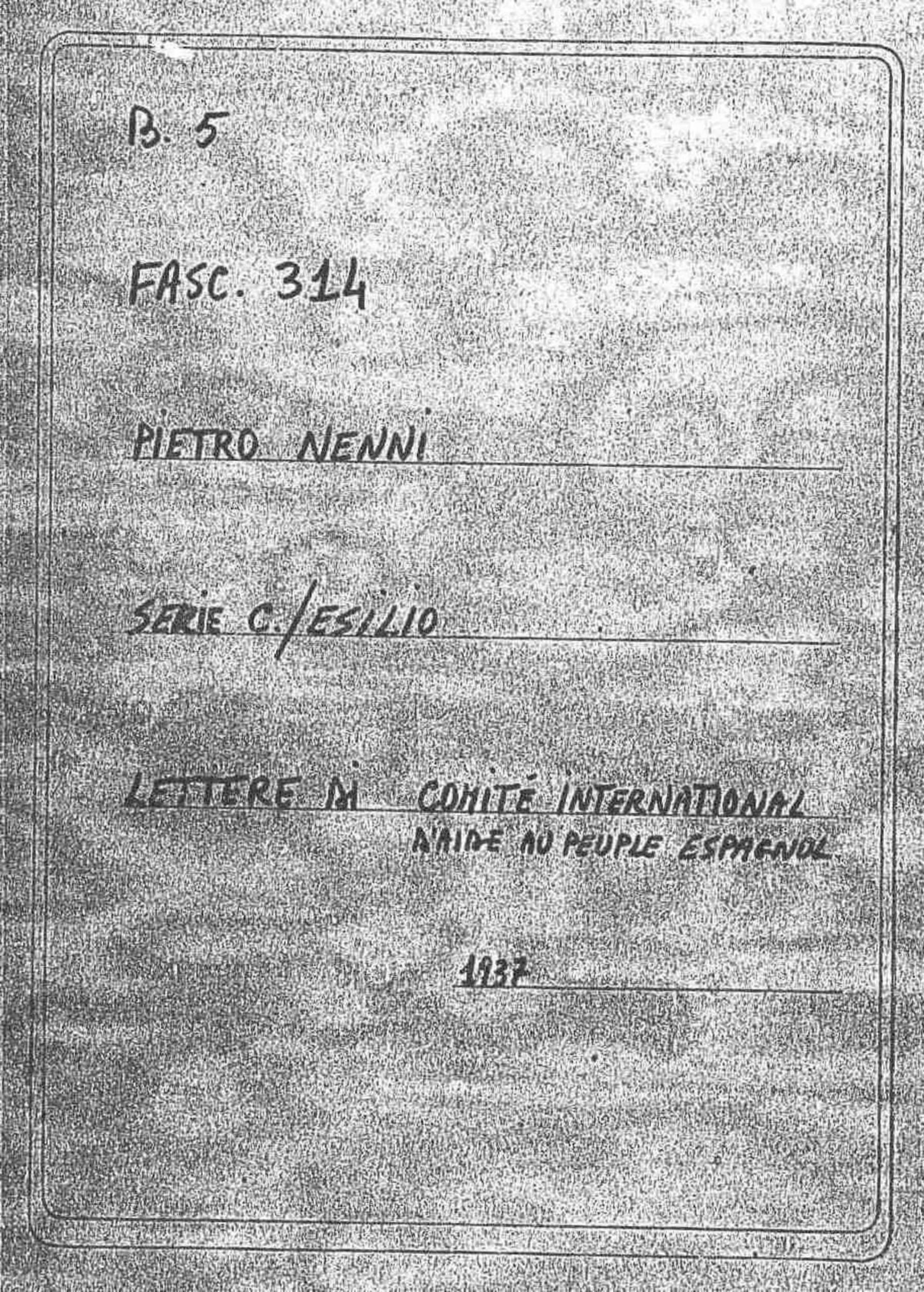 Comité international d'aide au peuple espagnol, 1937 ott. 2