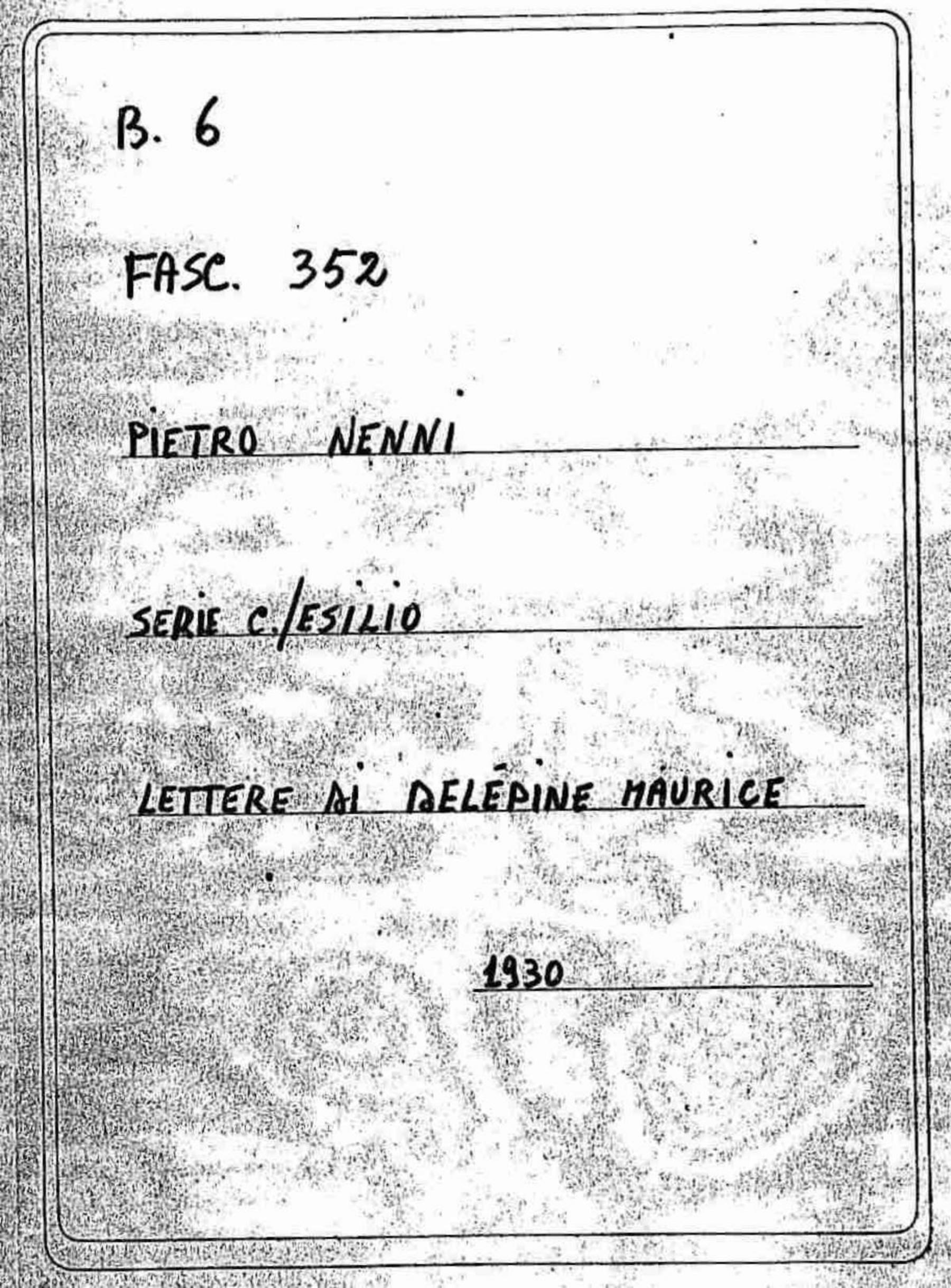 Delépine Maurice, 1930 mag. 8