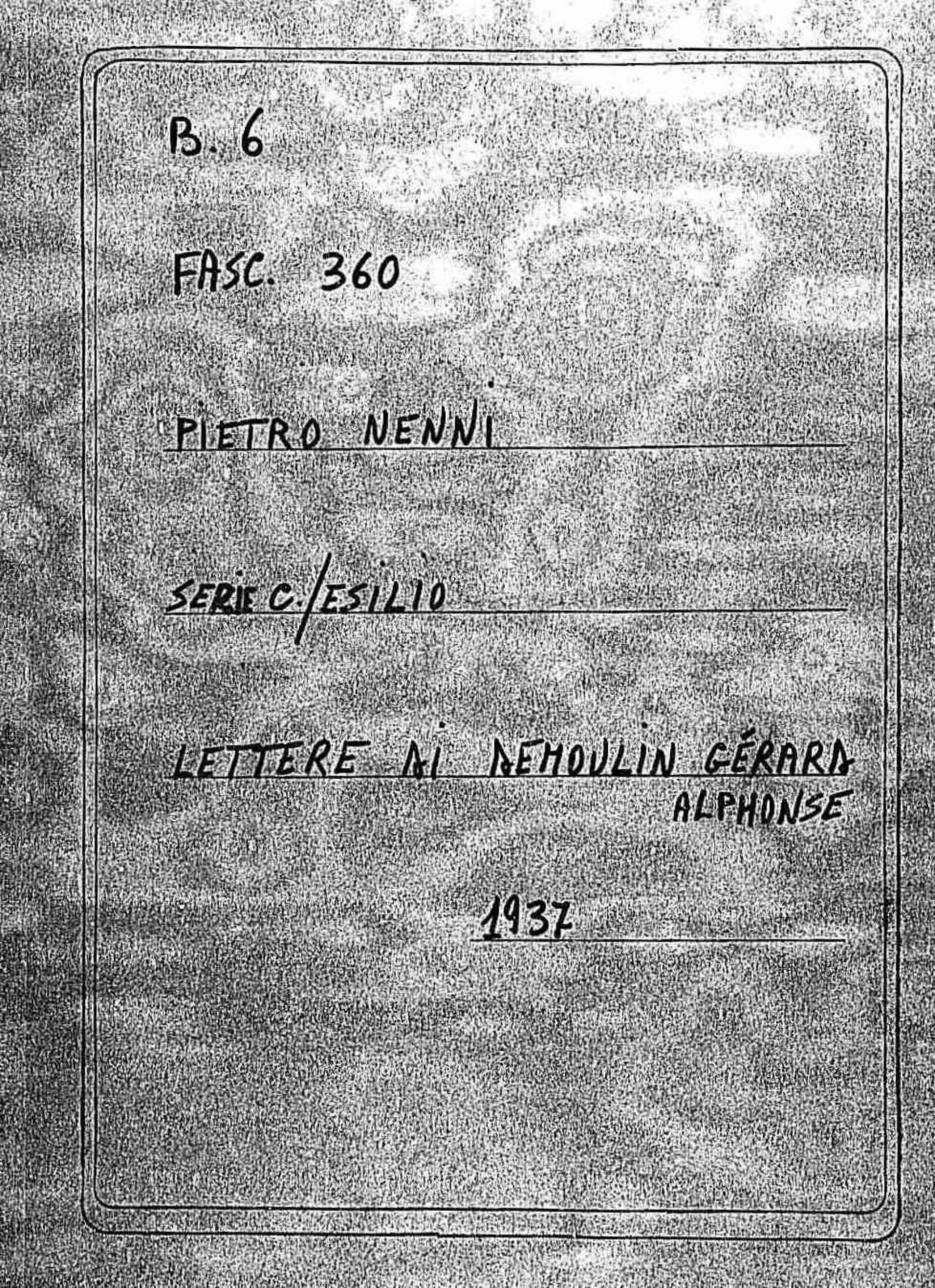 Demoulin Gérard Alphonse, 1937 gen. 27 - feb. 26