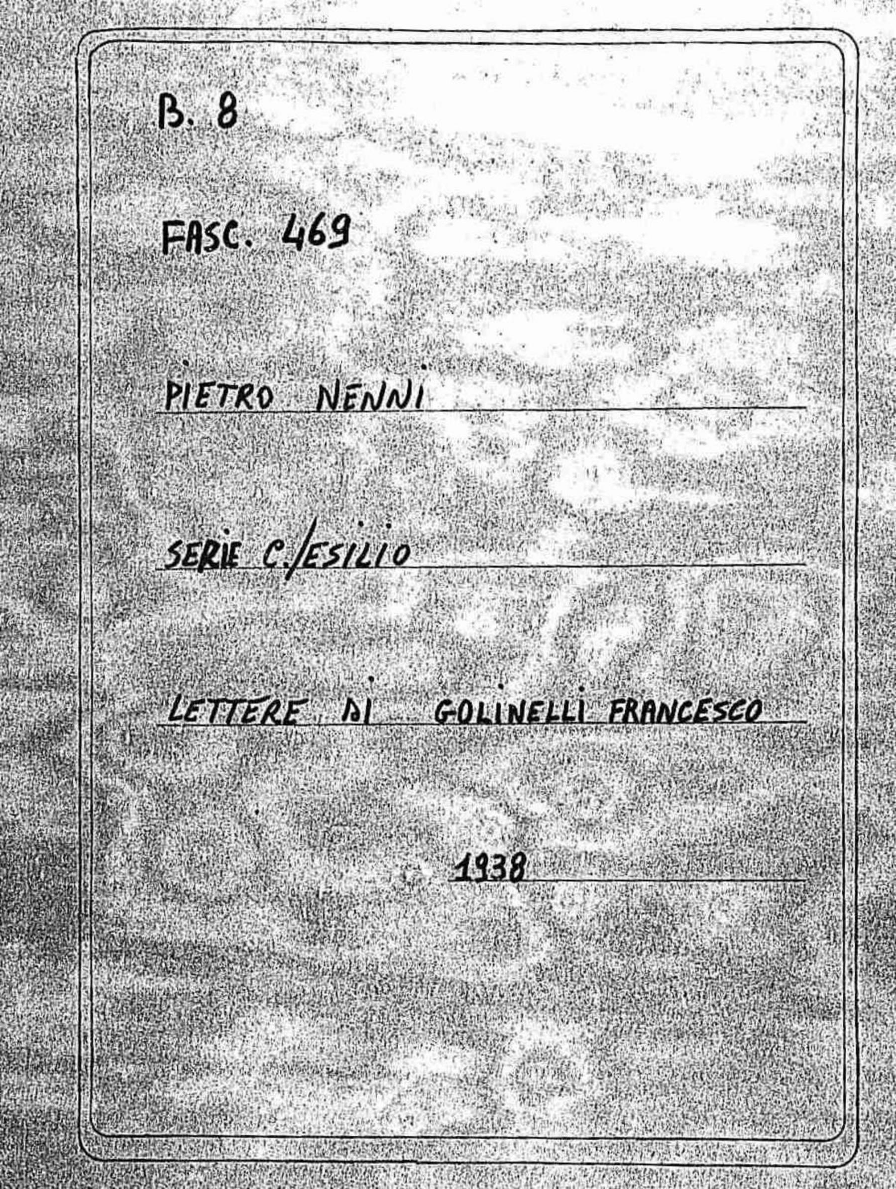 Golinelli Francesco, 1938 ago. 21