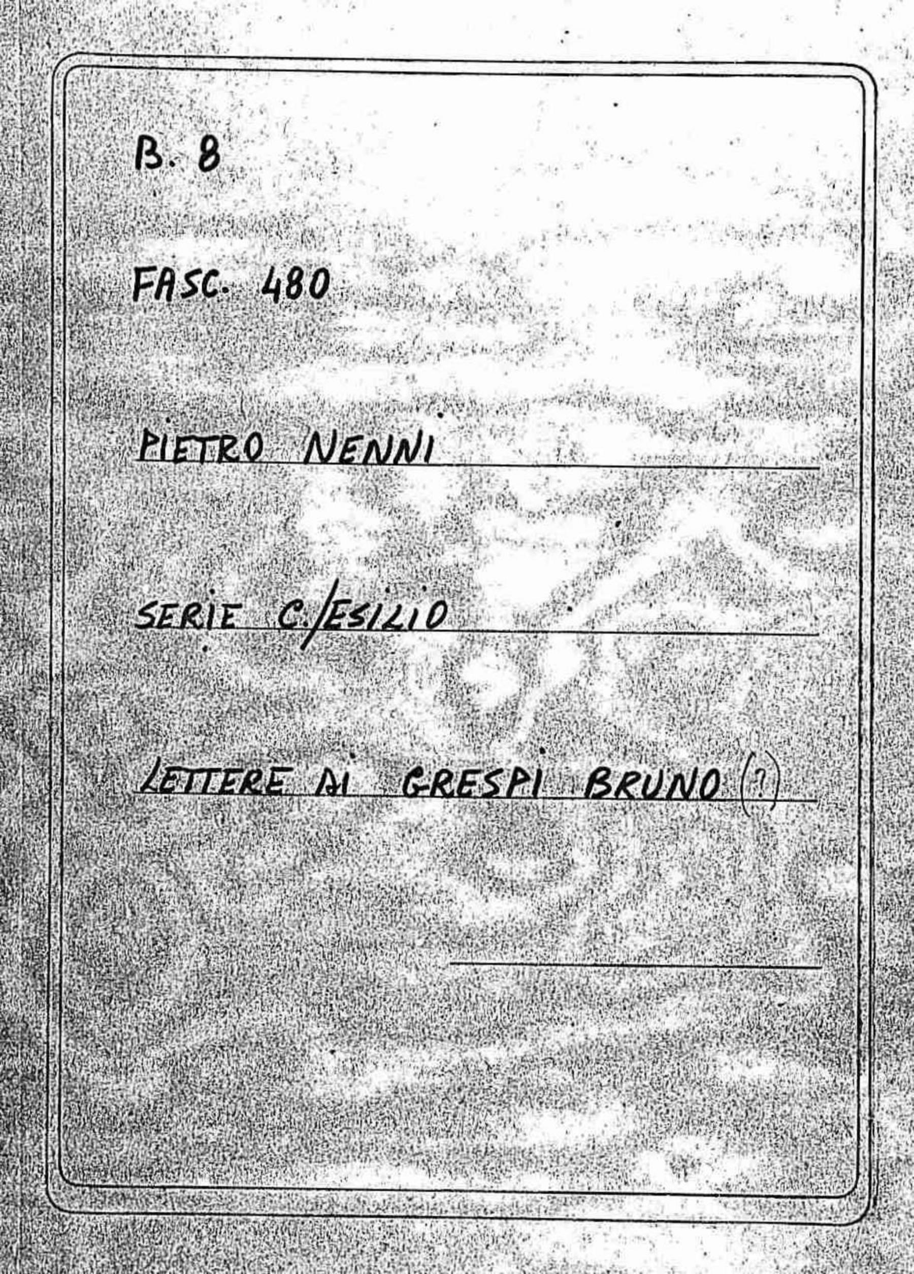 Grespi Bruno (?), 1939 nov. 23