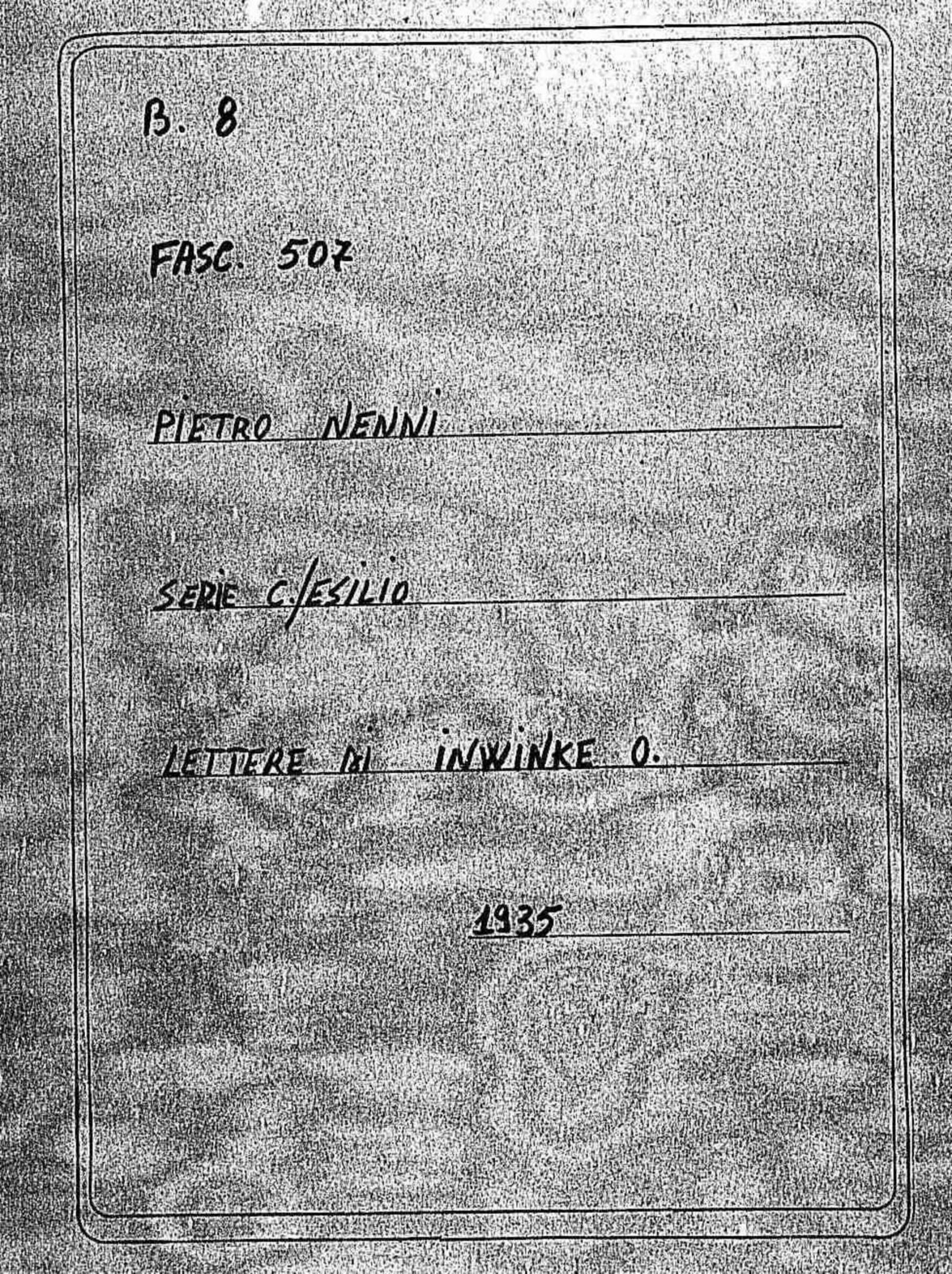 Inwinke O., 1935 giu. 16