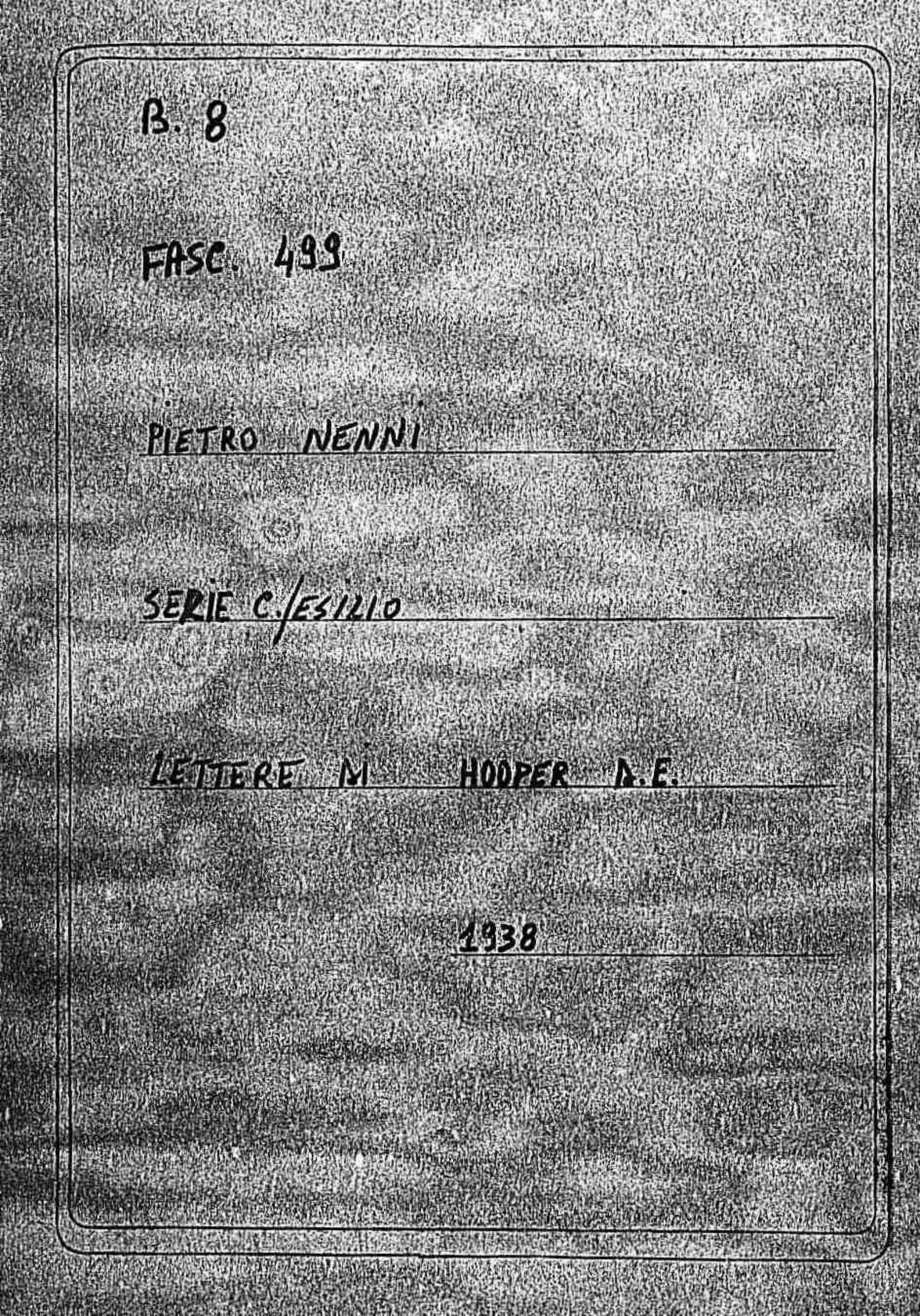 Hooper D.E., 1938 ott. 20