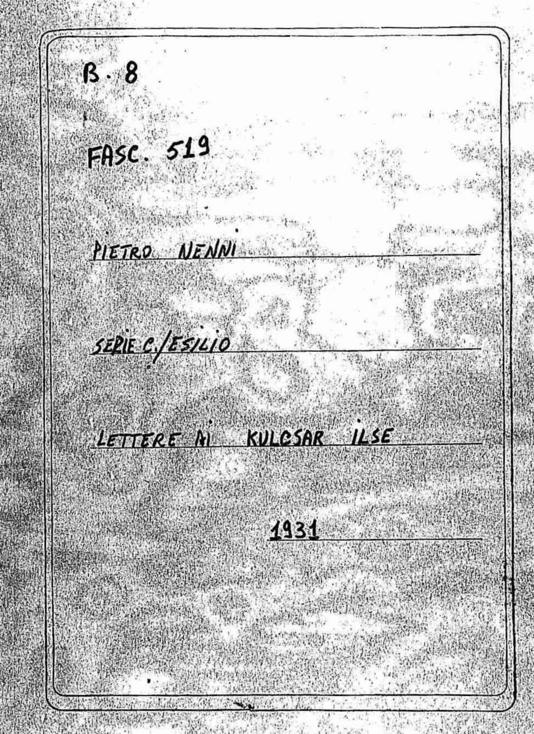 Kulcsar Ilse, 1931 gen. 12