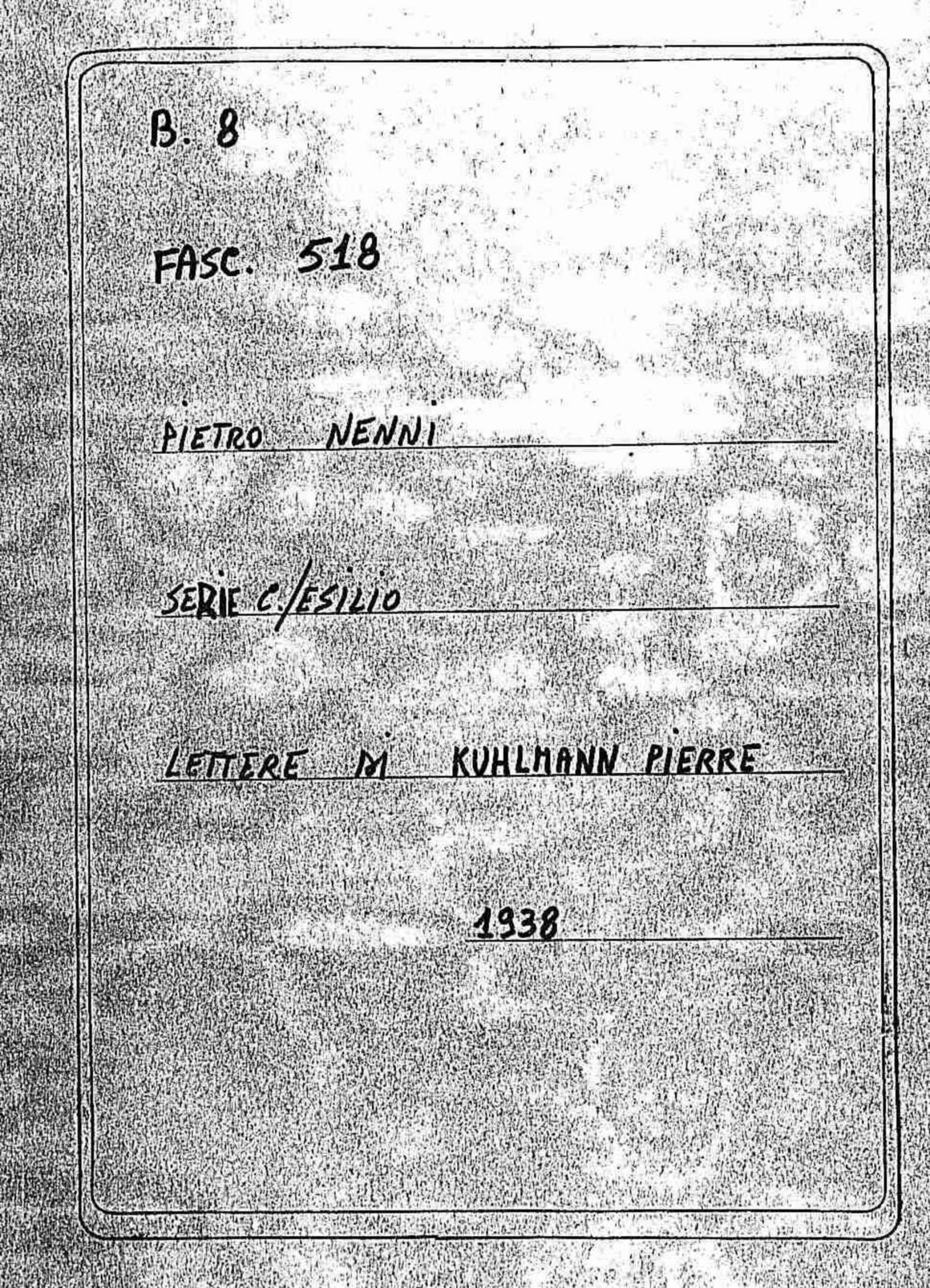 Kuhlmann Pierre, 1938 gen. 19 - apr. 8