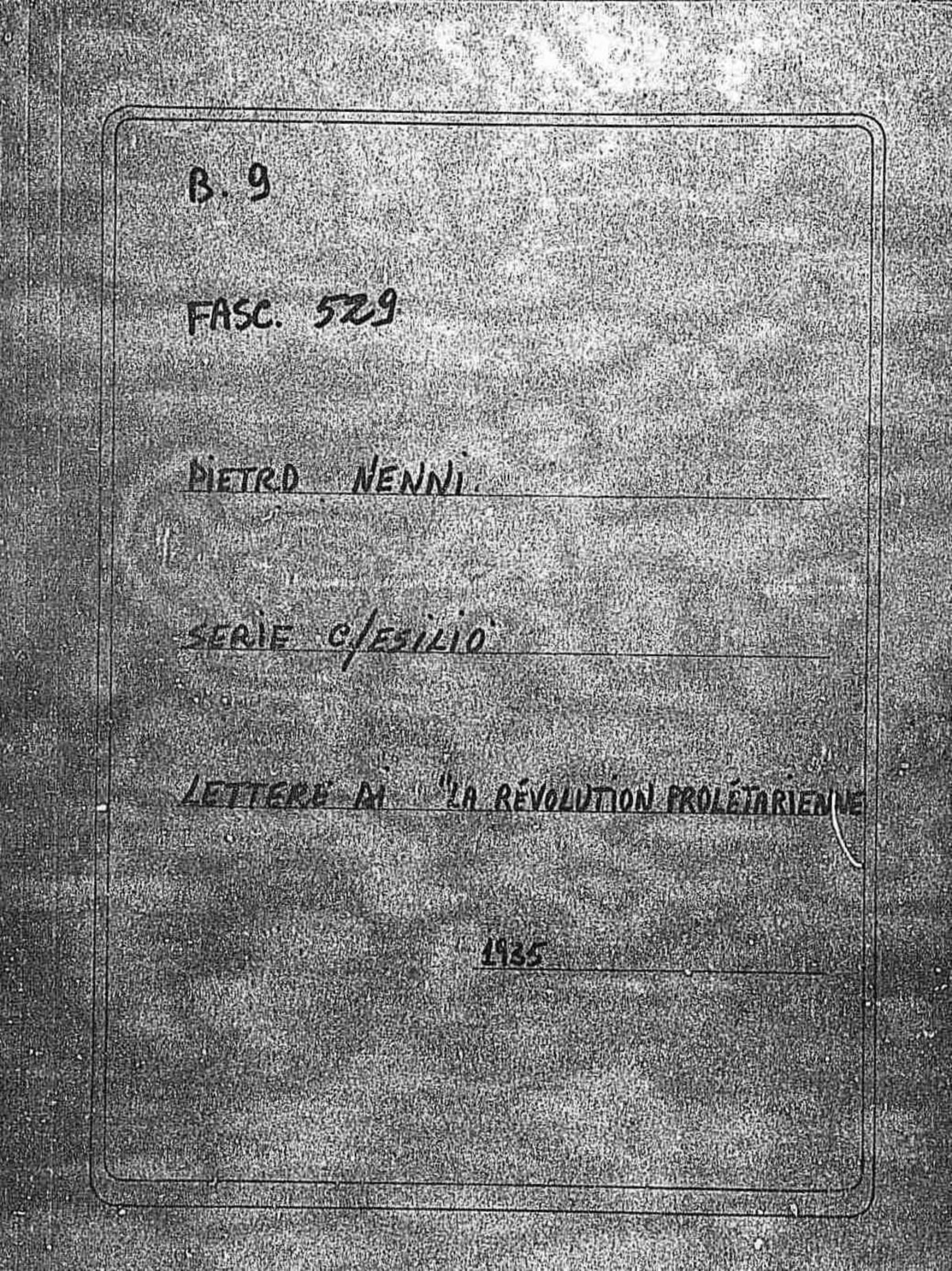 La Révolution Prolétarienne, 1935 giu. 25 - lug. 22