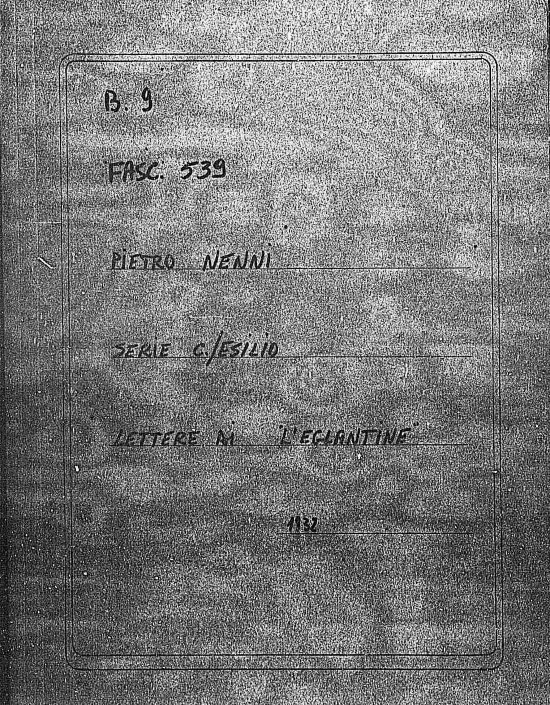 L'Eglantine, 1932 ago. 2