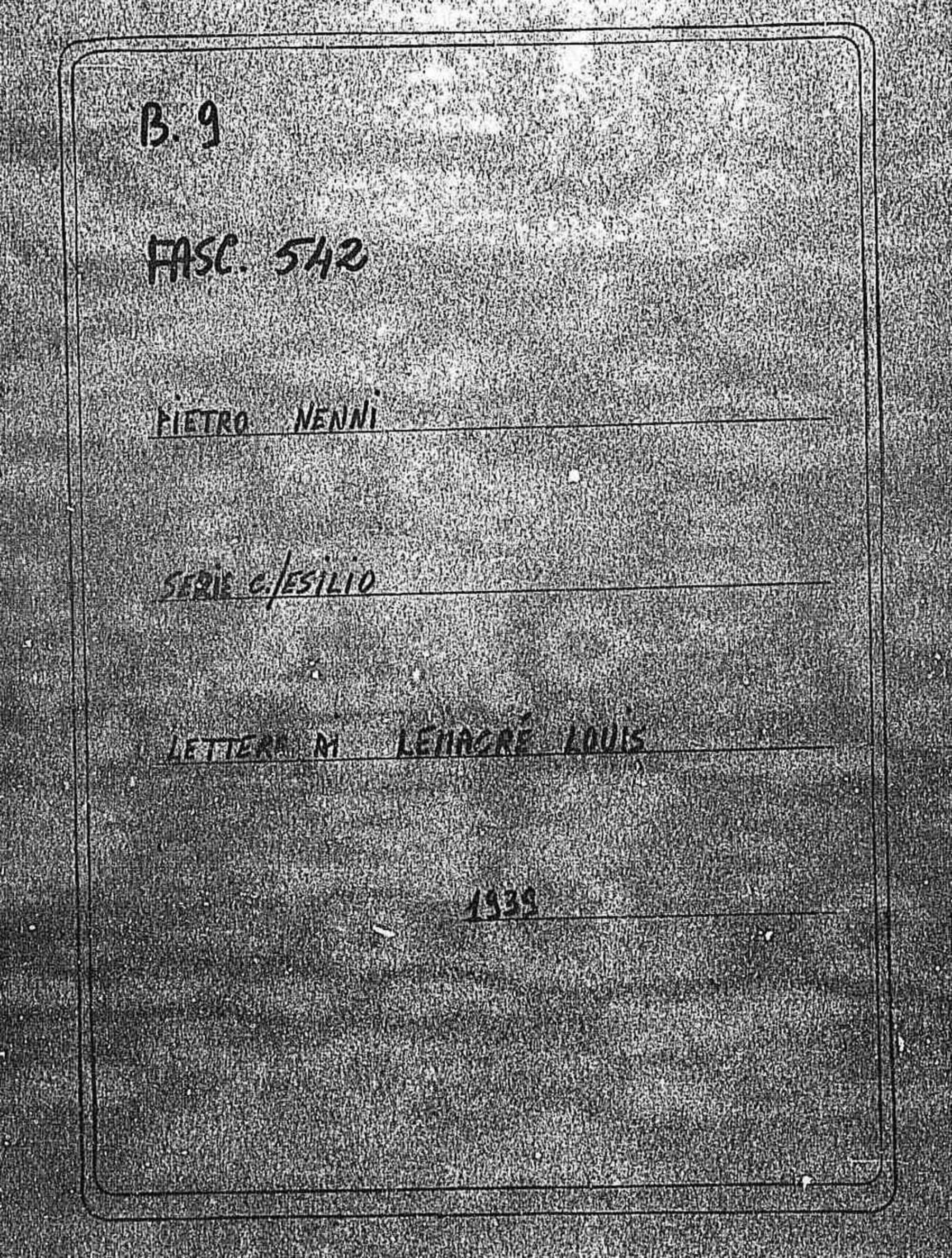 Lemacré Louis, 1939 feb. 24