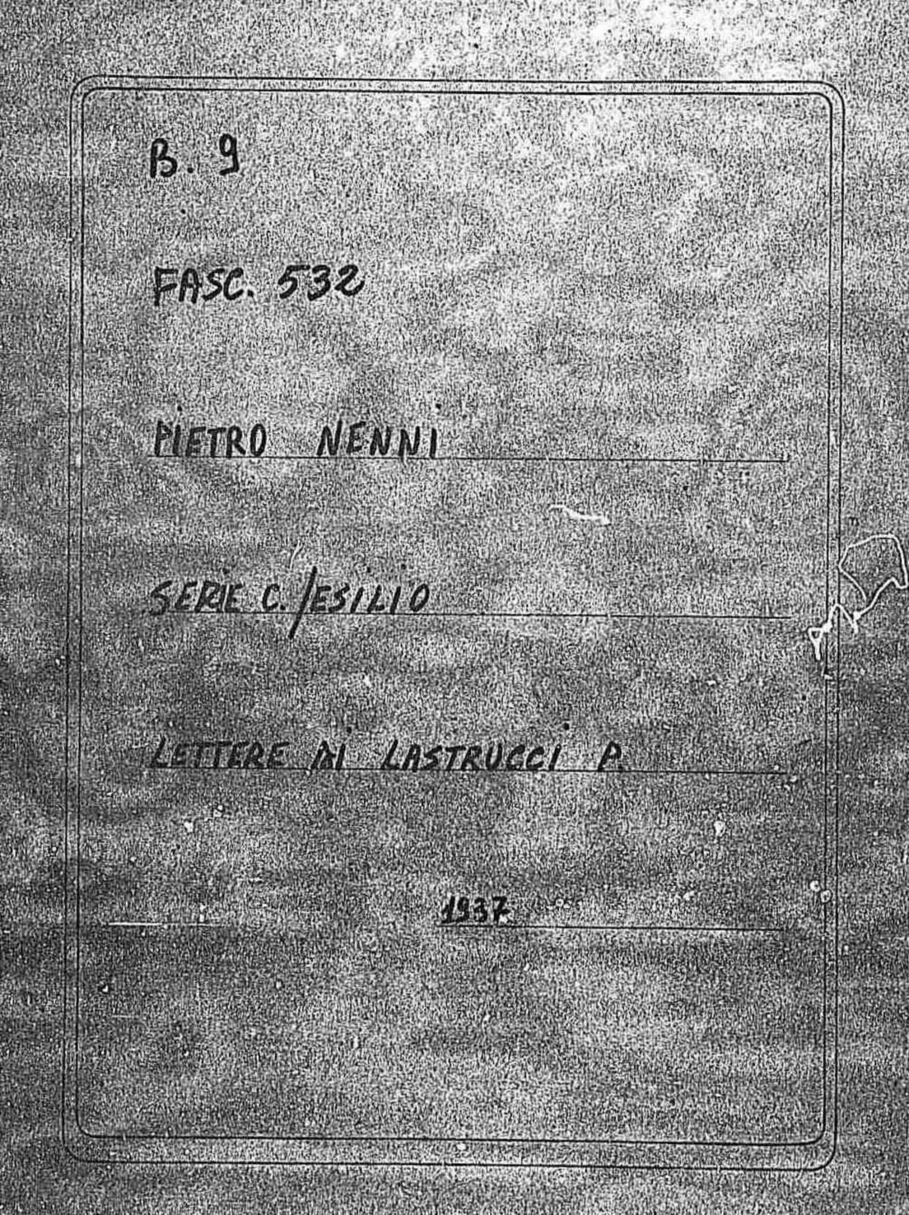 Lastrucci P., 1937 feb. 11