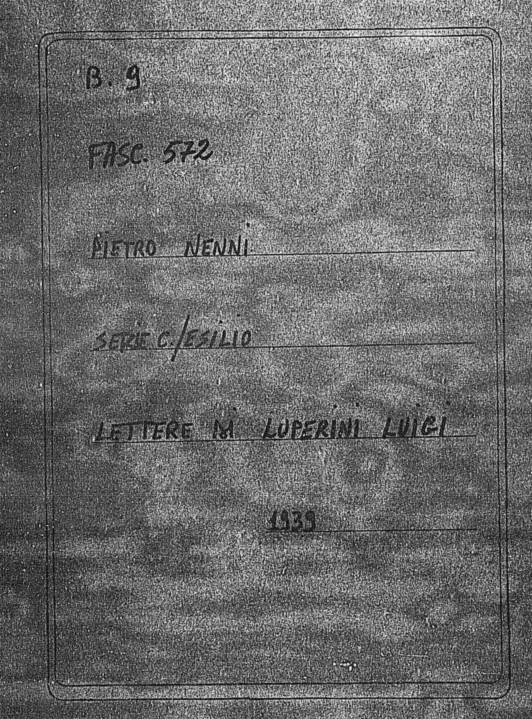 Luperini Luigi, 1939 mar. 19