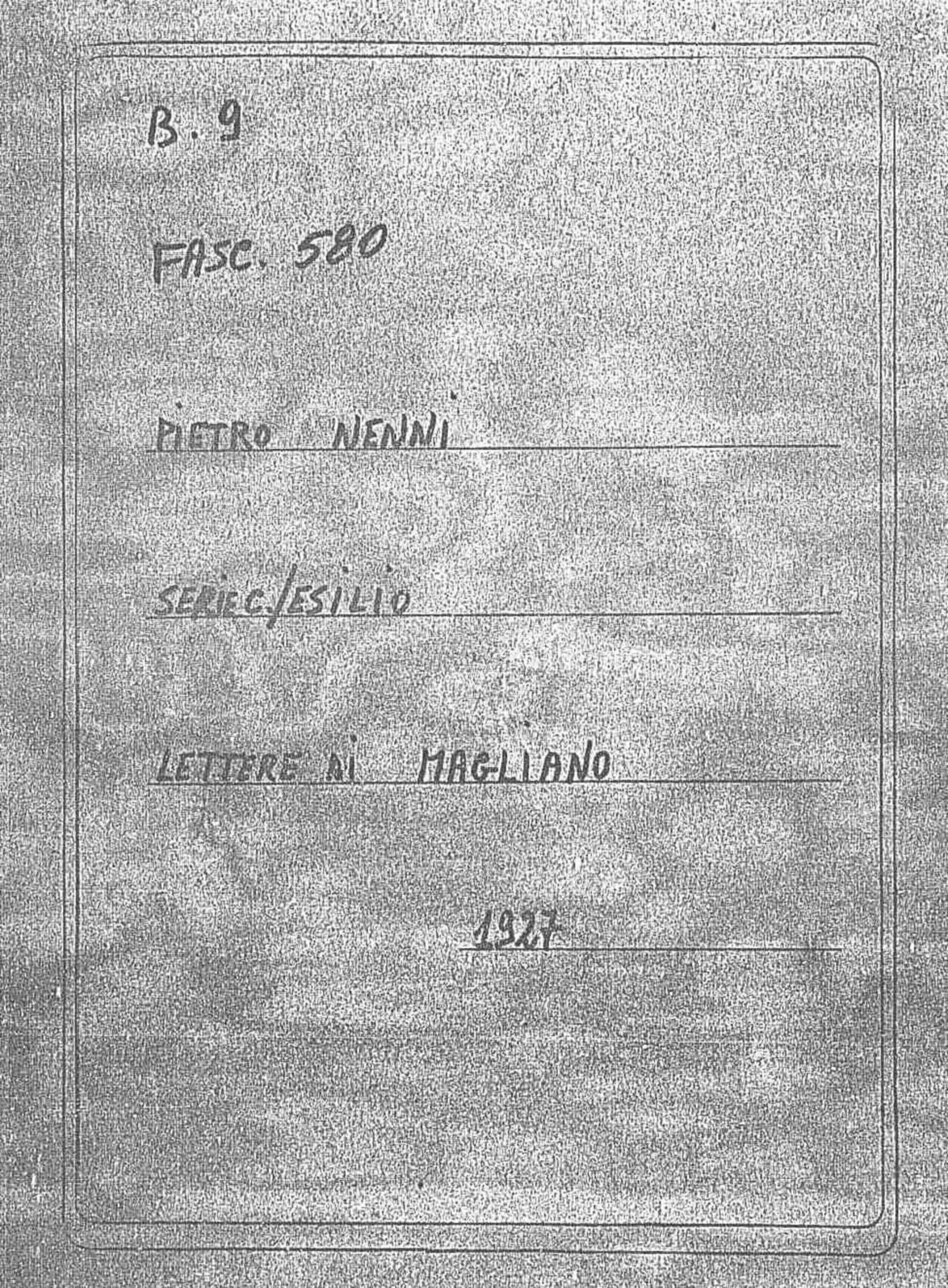 Magliano, 1927 giu. 30