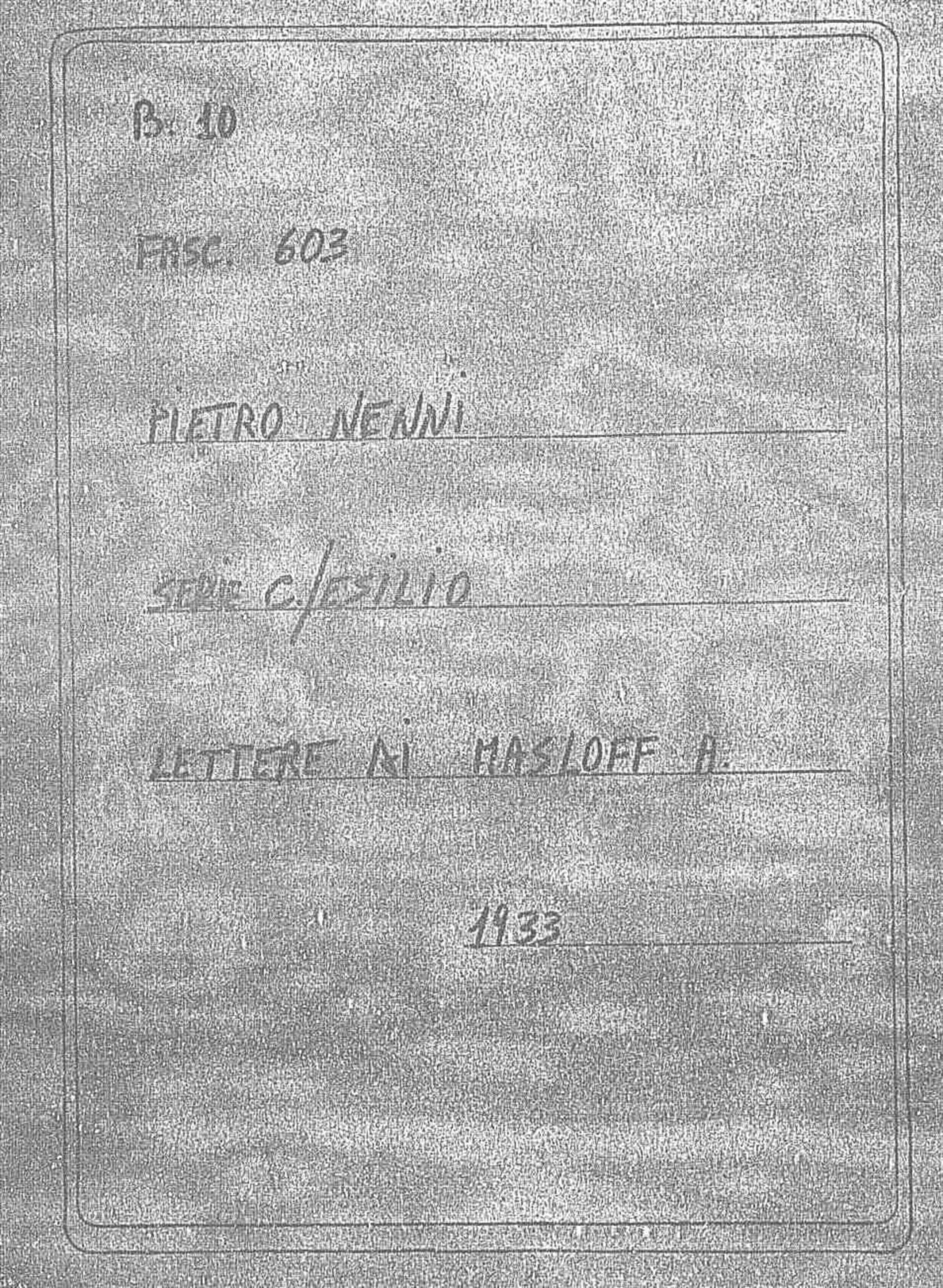 Masloff A., 1933 giu. 13