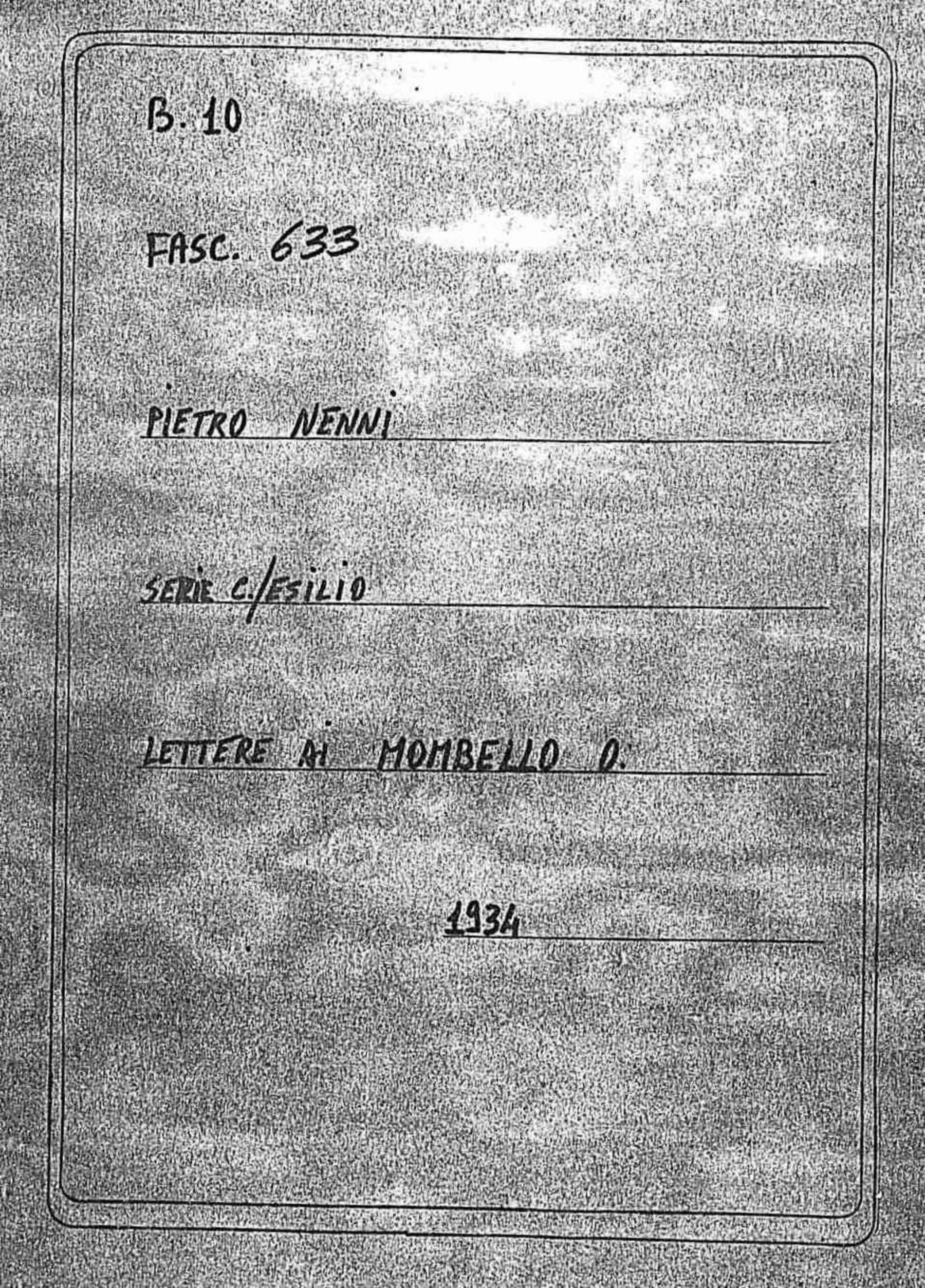 Mombello O., 1934 set. 9