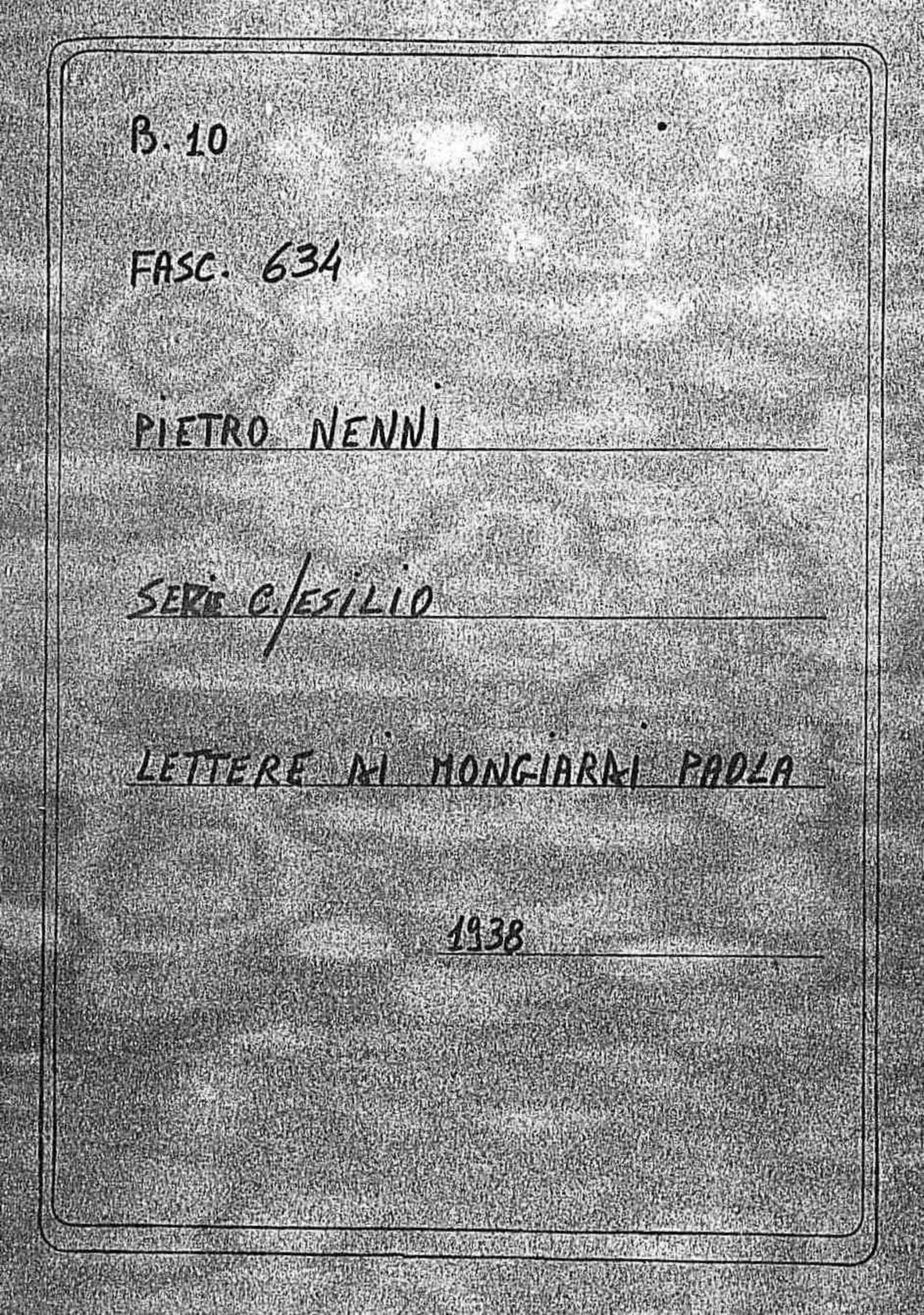 Mongiardi Paola, 1938 set. 17