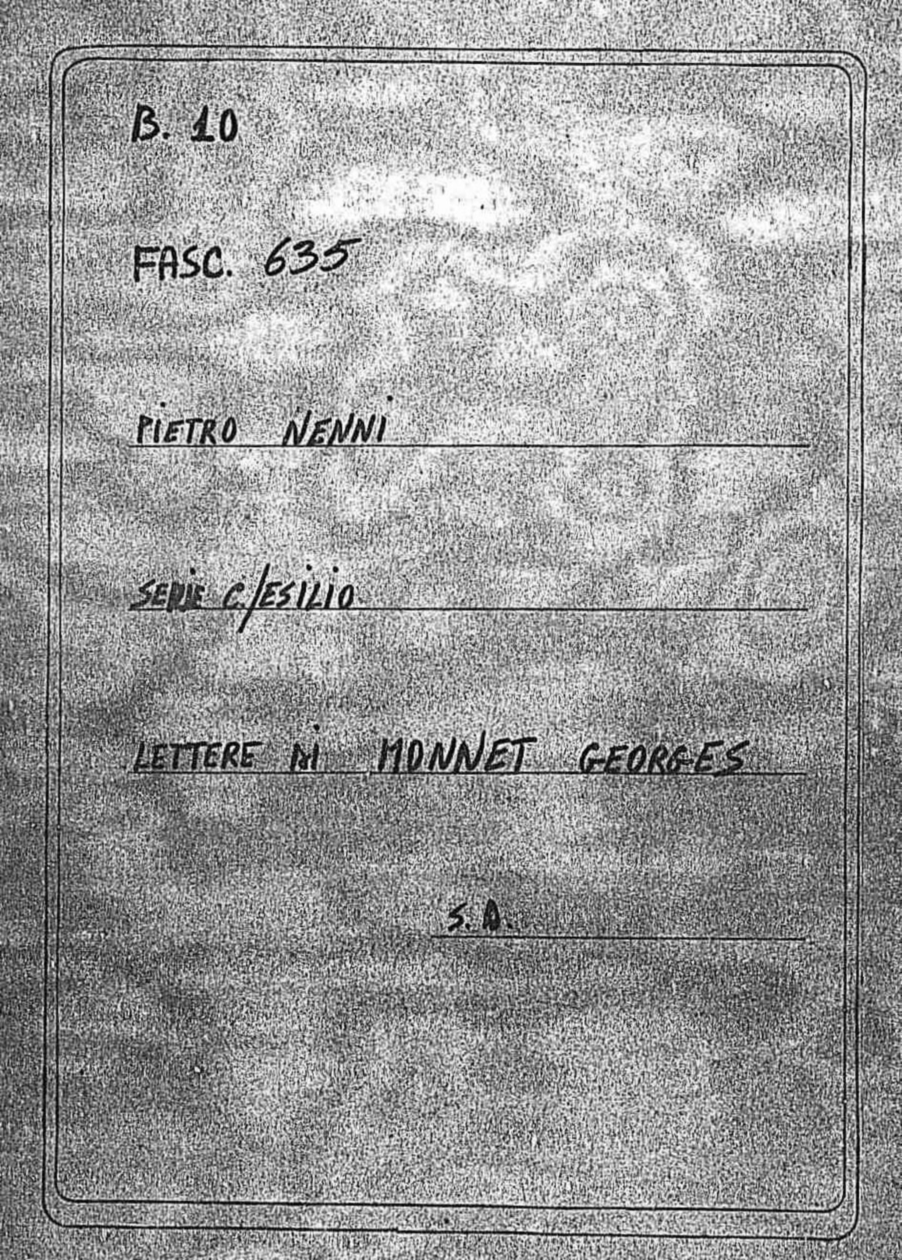 Monnet Georges, s.d.