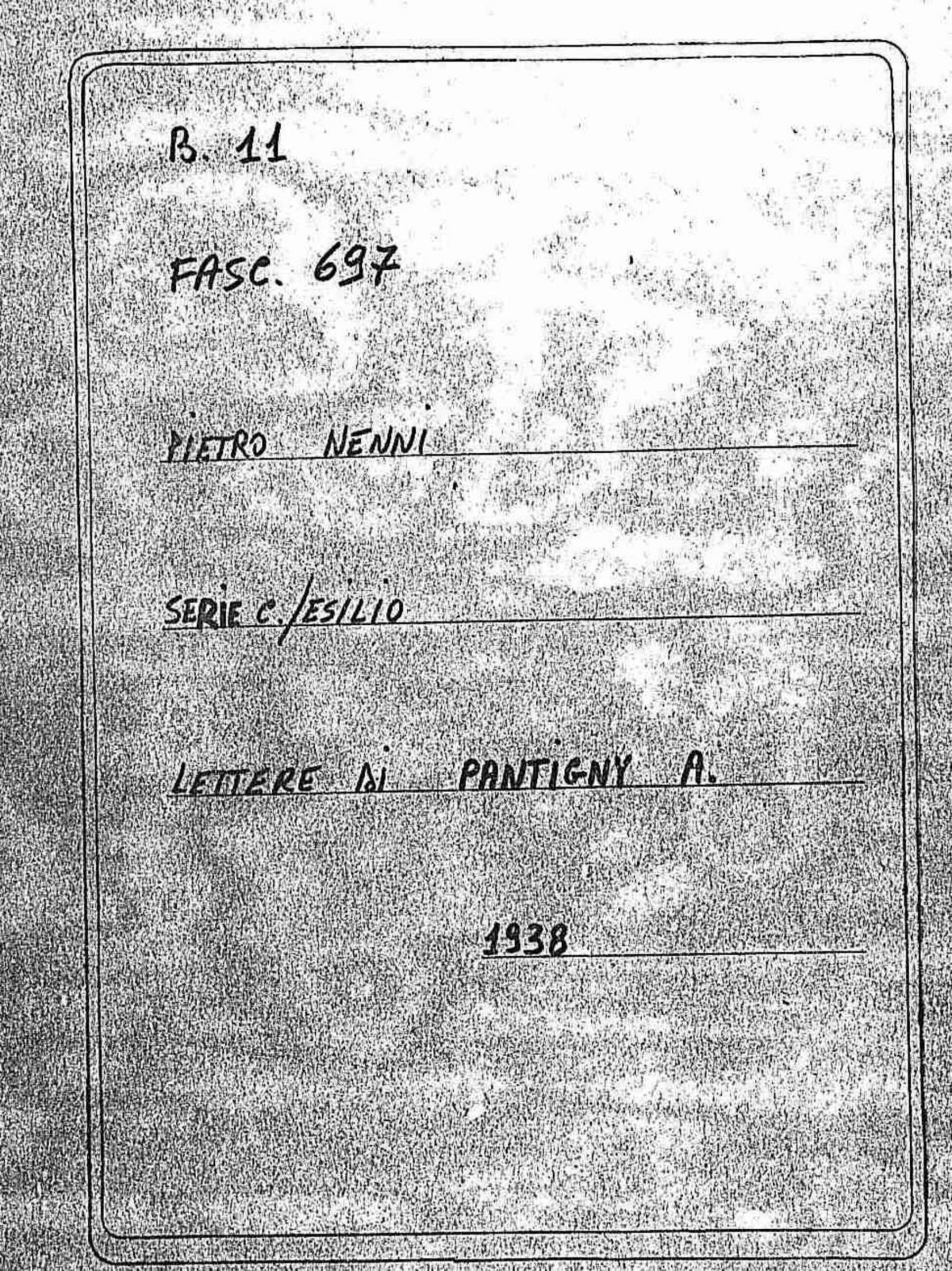 Pantigny A., 1938 apr. 30