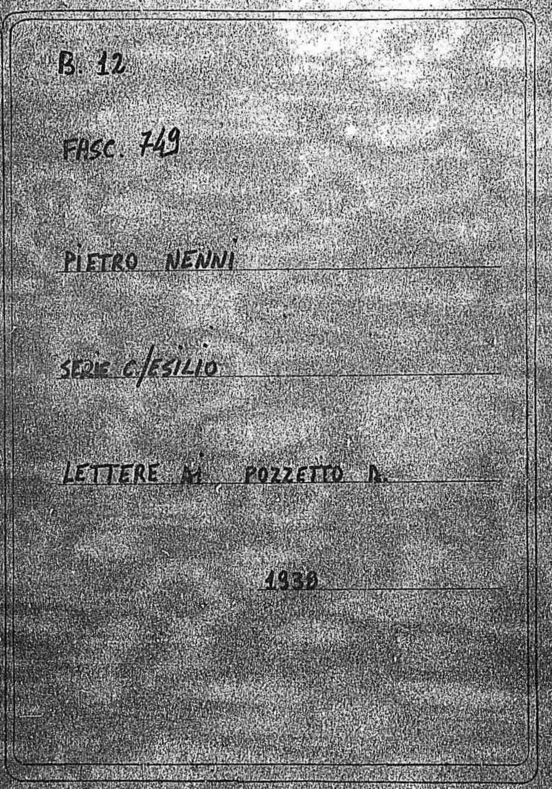 Pozzetto D., 1938 apr. 11