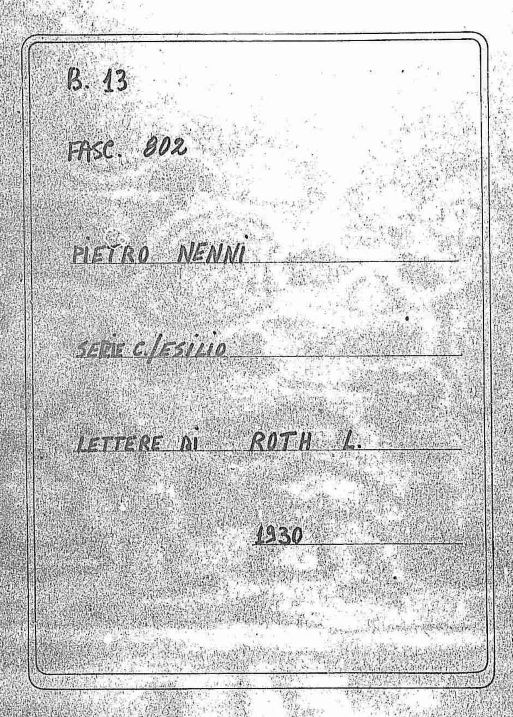 Roth L., 1930 giu. 6