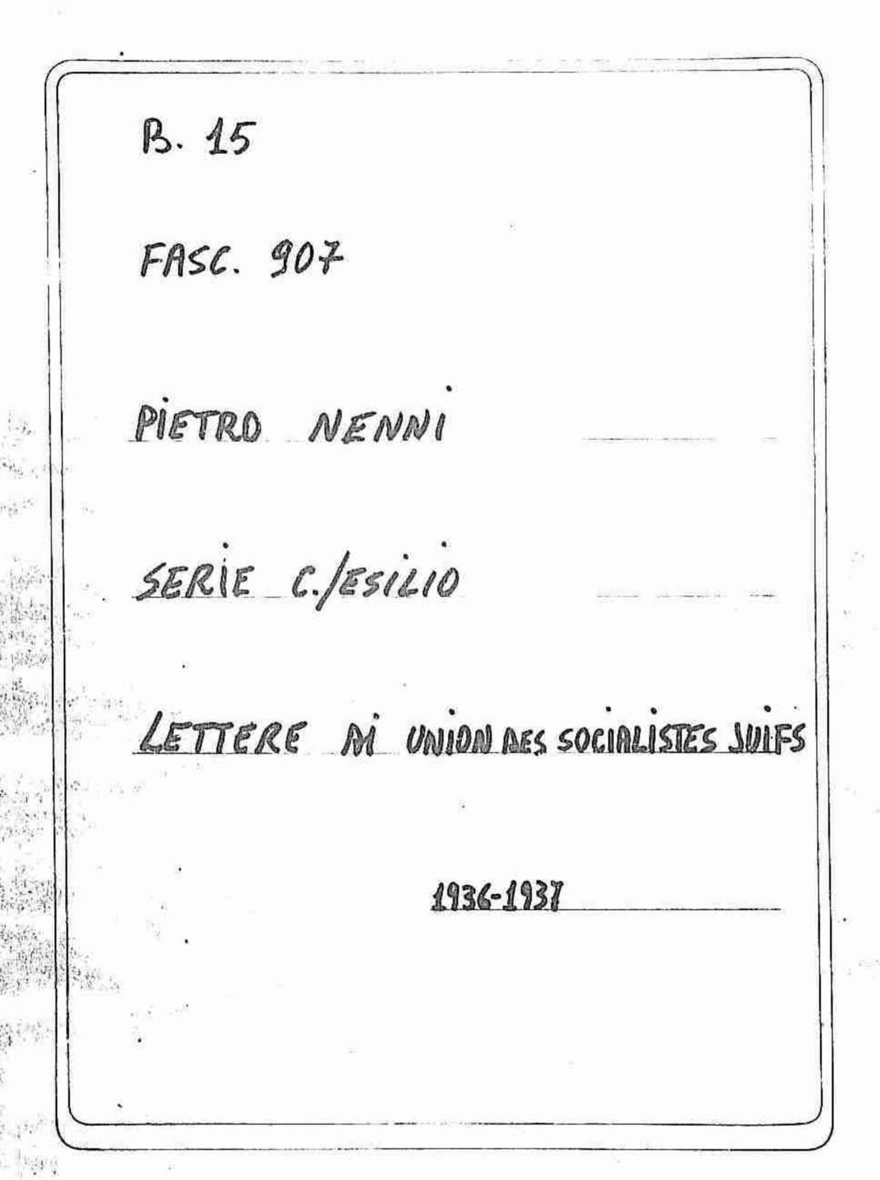 Union des socialistes juifs, 1936 mar. 25 - 1937 dic. 10