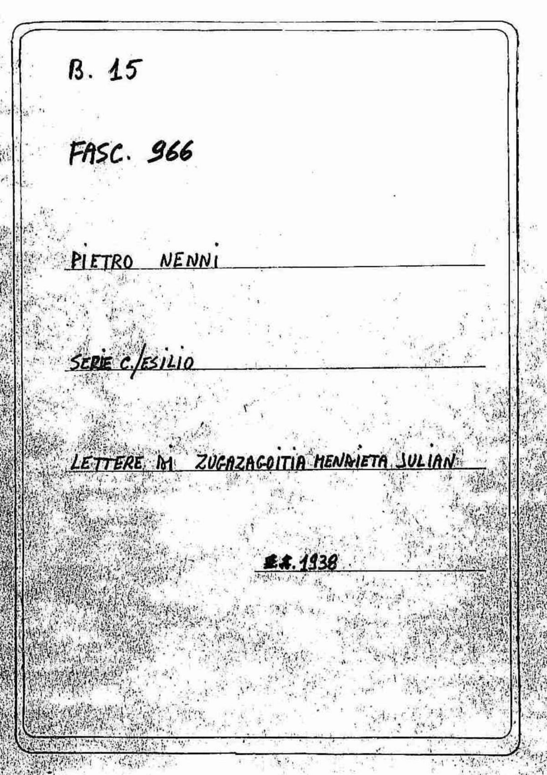 Zugazagoitia Mendieta Julian, 1938 gen. 12