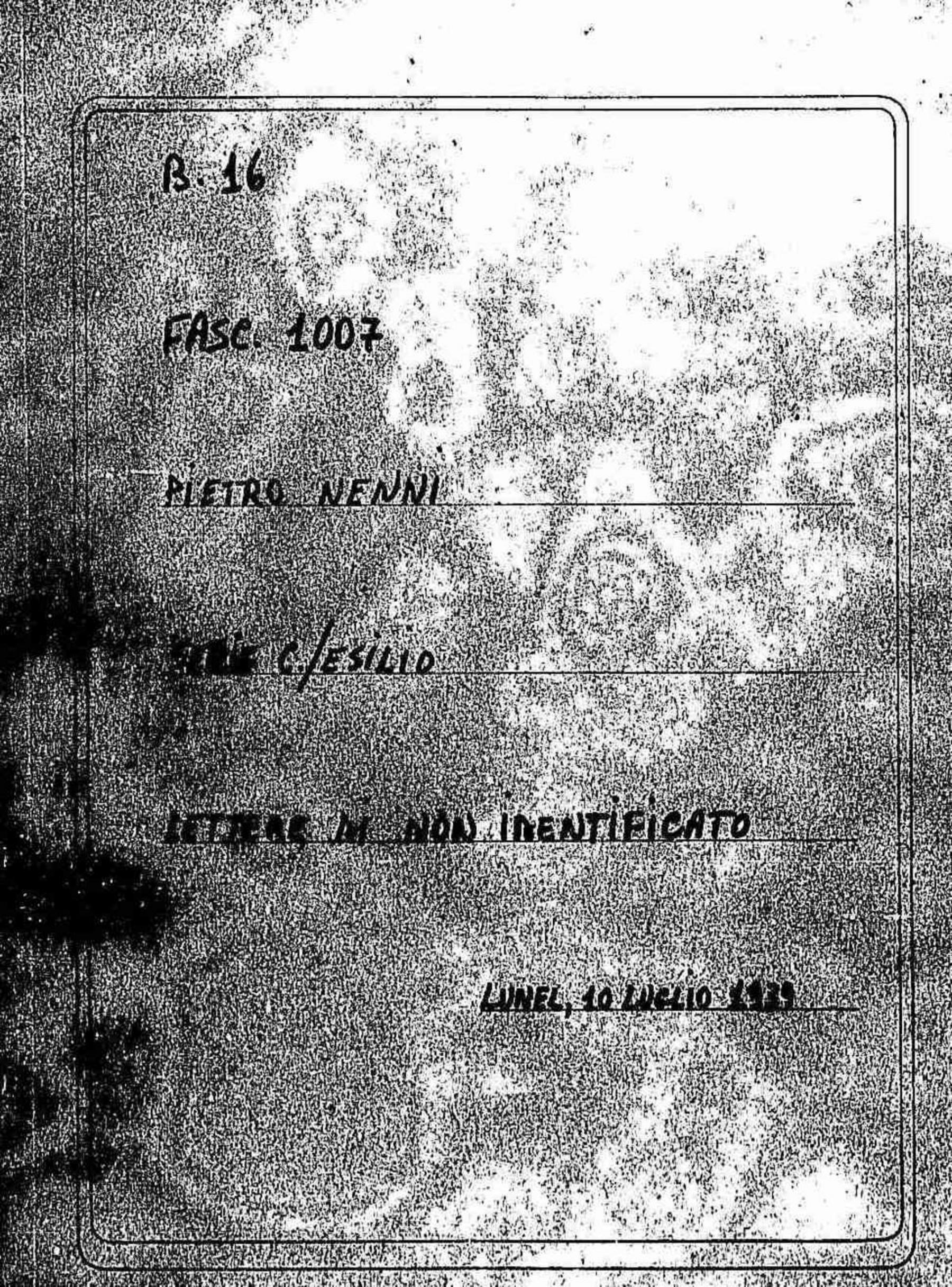 Lunel, 10 luglio 1939, 1939 lug. 10