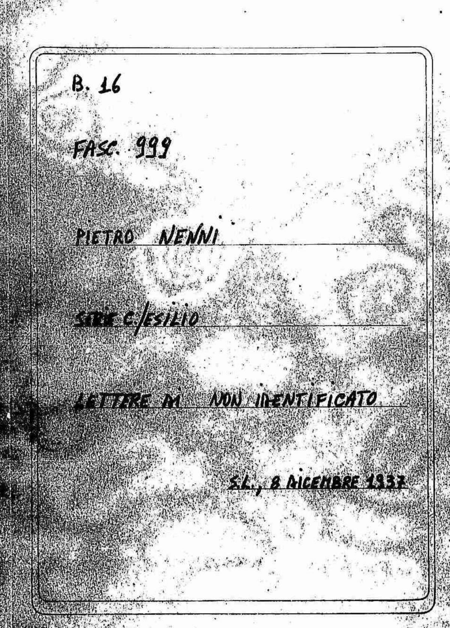 s.l., 8 dicembre 1937, 1937 dic. 8