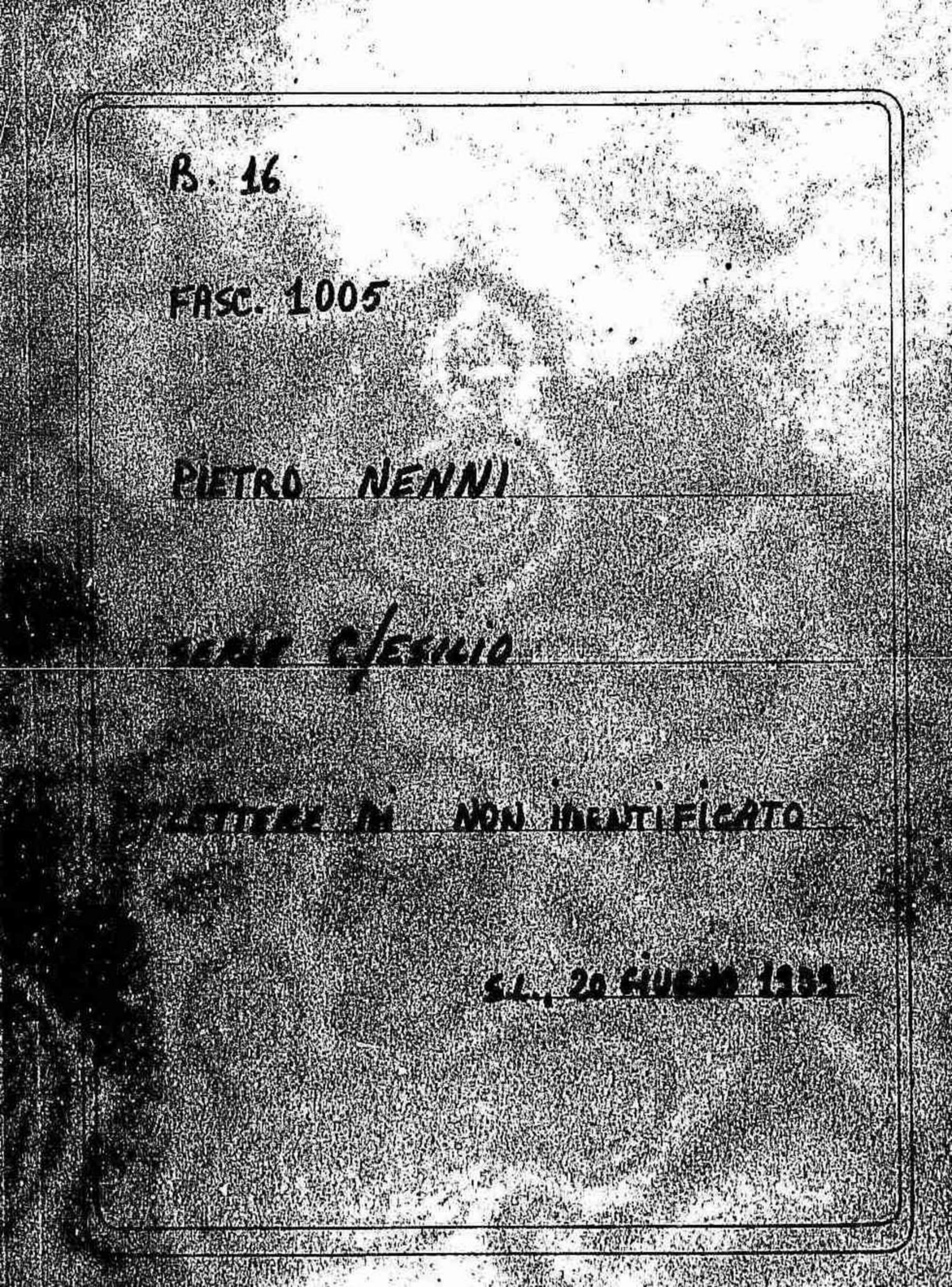 s.l., 20 giugno 1939, 1939 giu. 20