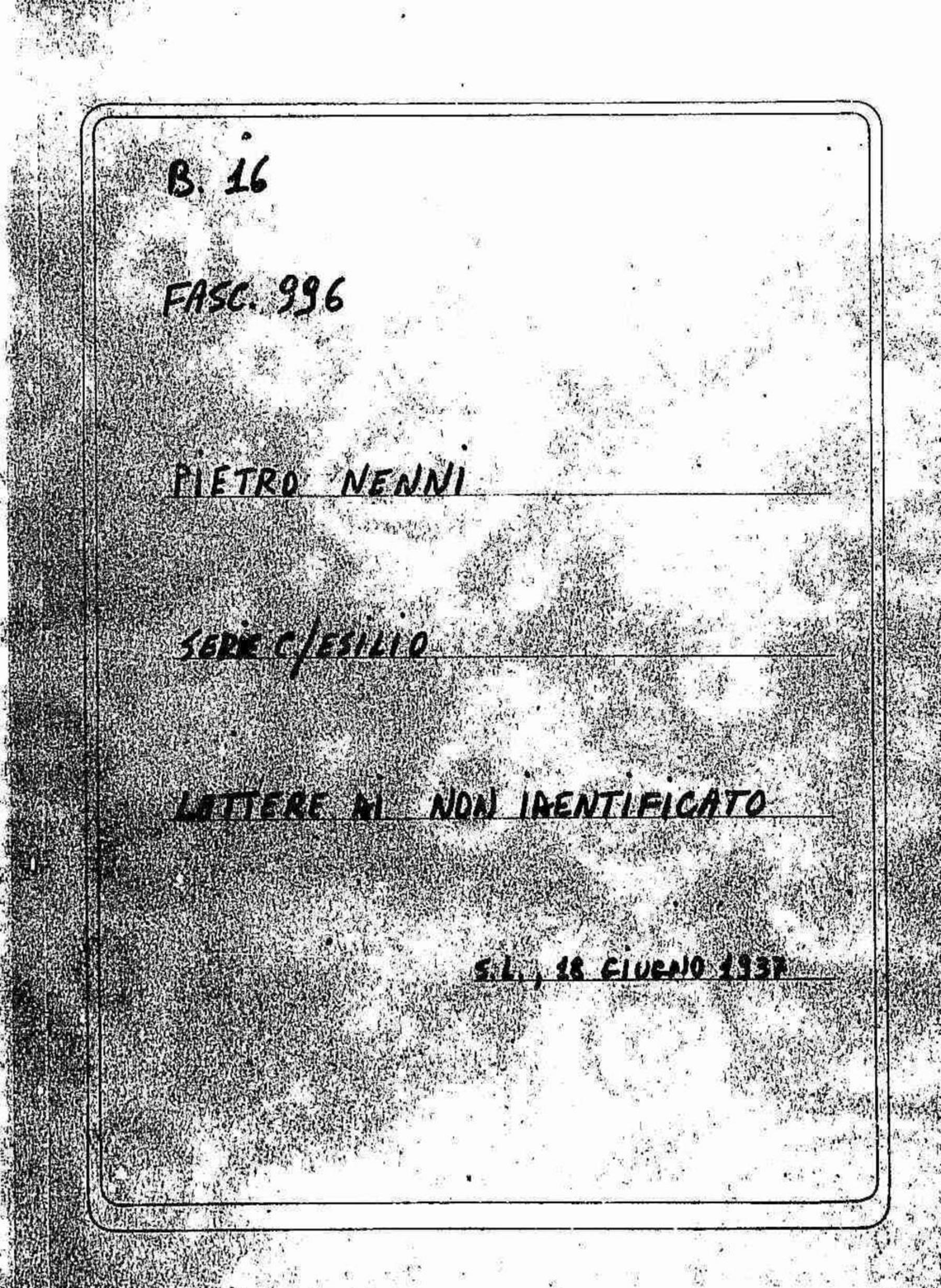 s.l., 18 giugno 1937, 1937 giu. 18