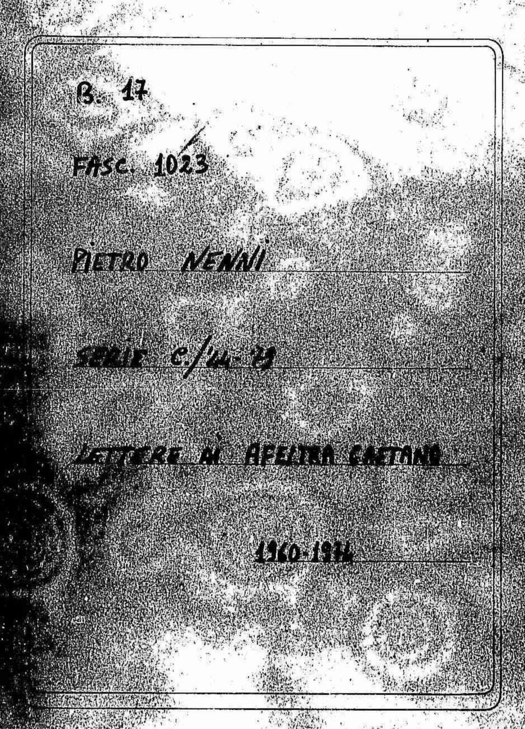 Afeltra Gaetano, 1960 - 1974