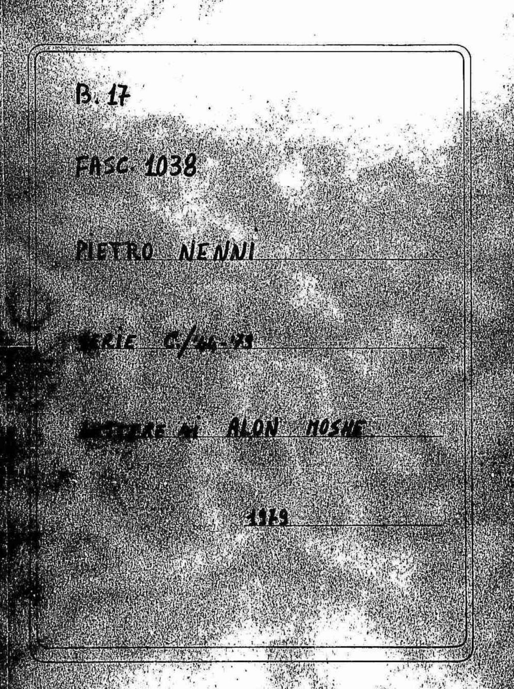 Alon Moshe, 1979 gen. 23