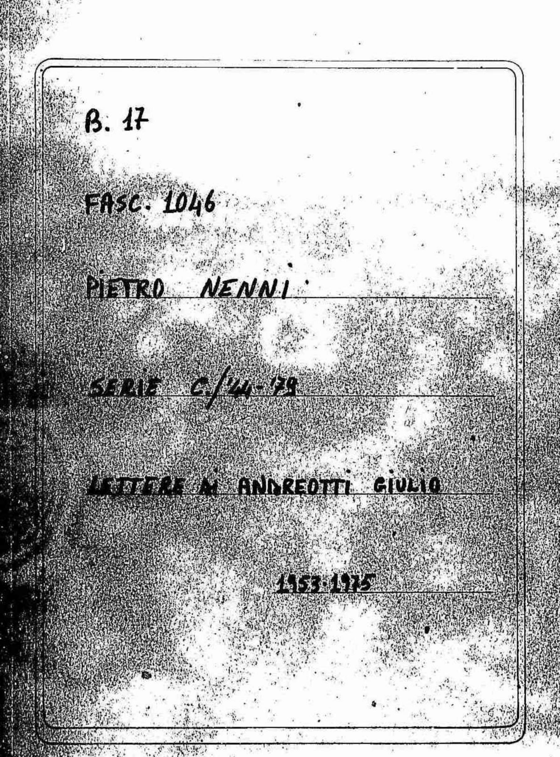 Andreotti Giulio, 1953 feb. 27 - 1975 feb. 4
