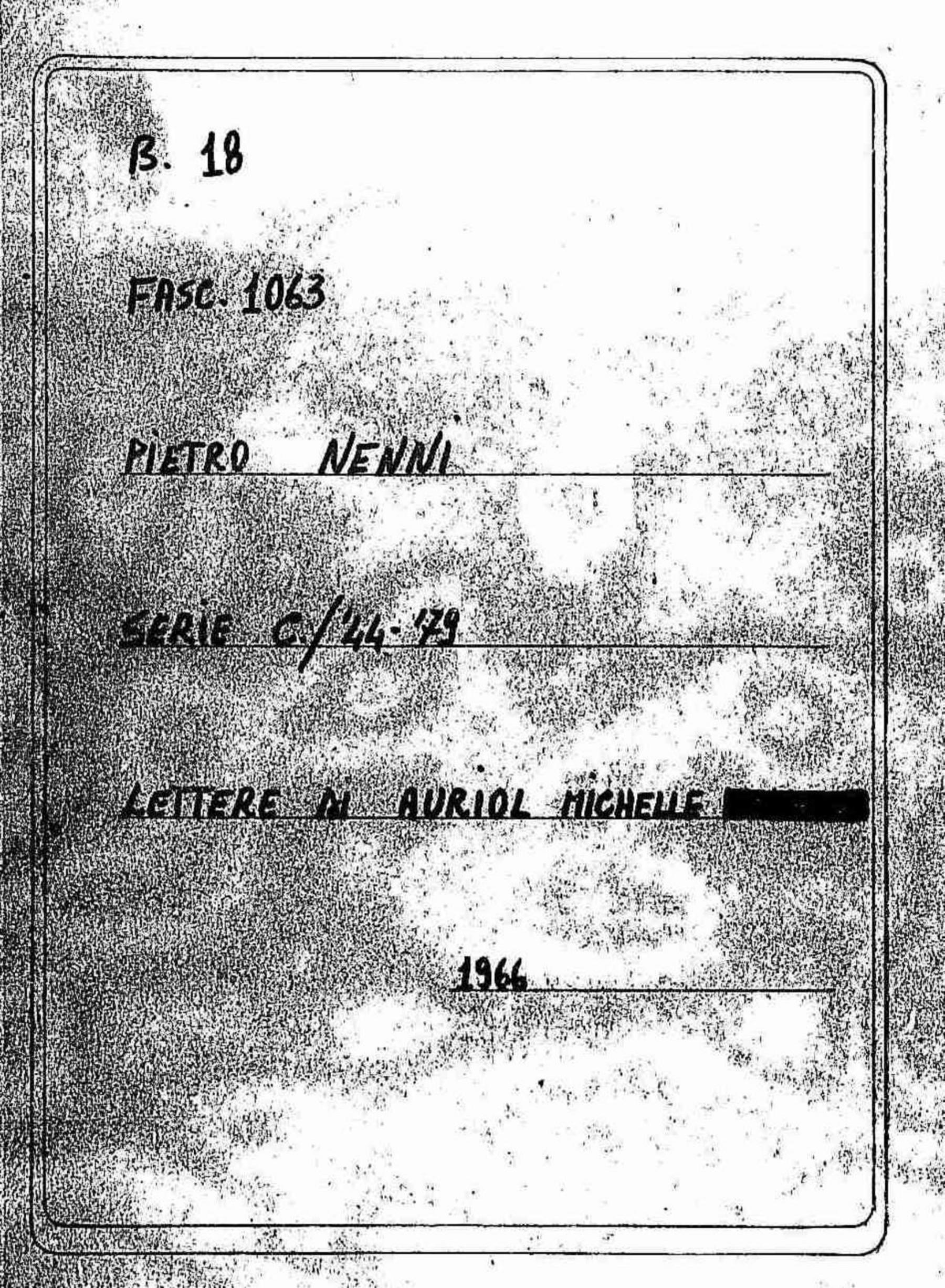 Auriol Michelle Vincent, 1966 gen. 24