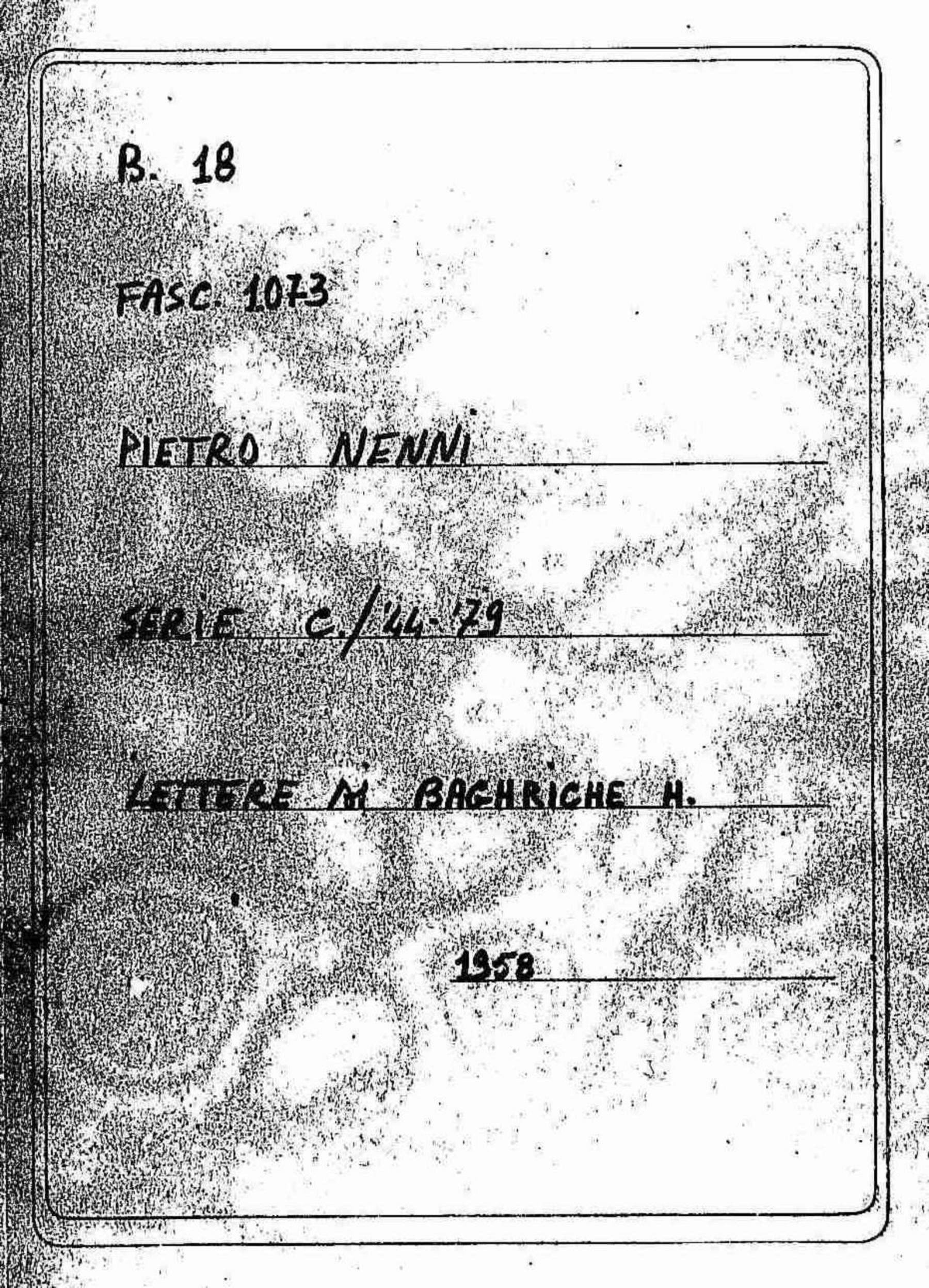 Baghriche H., 1958 giu. 12