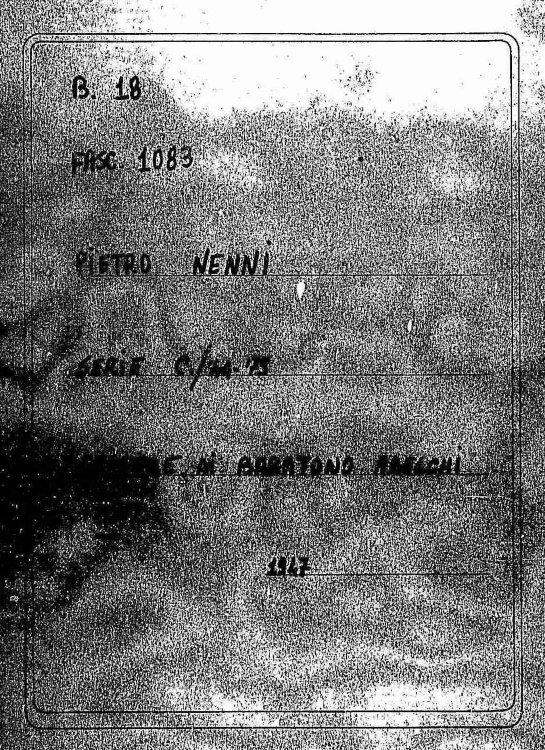 Baratono Adelchi, 1947 giu. 10