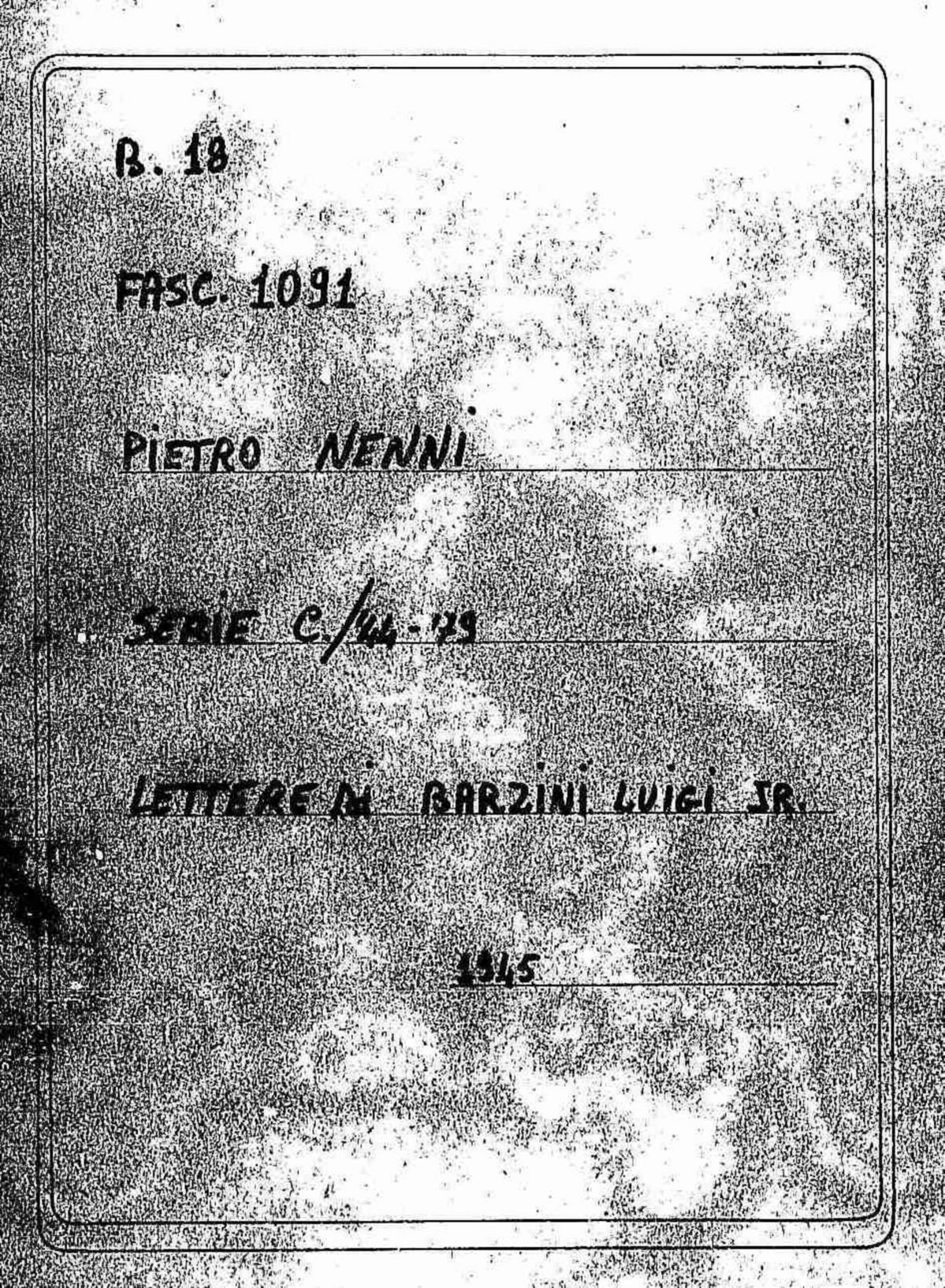 Barzini Luigi jr., 1945 set. 14