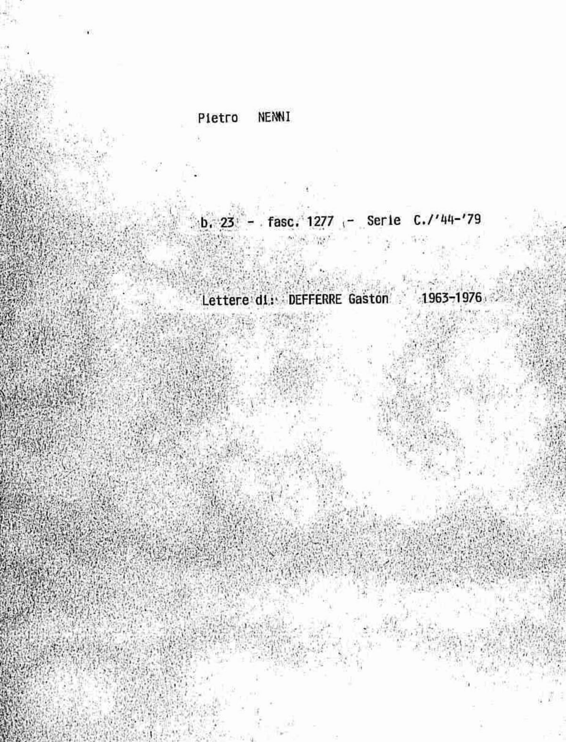 Defferre Gaston, 1963 dic. 10 - 1976 dic. 5