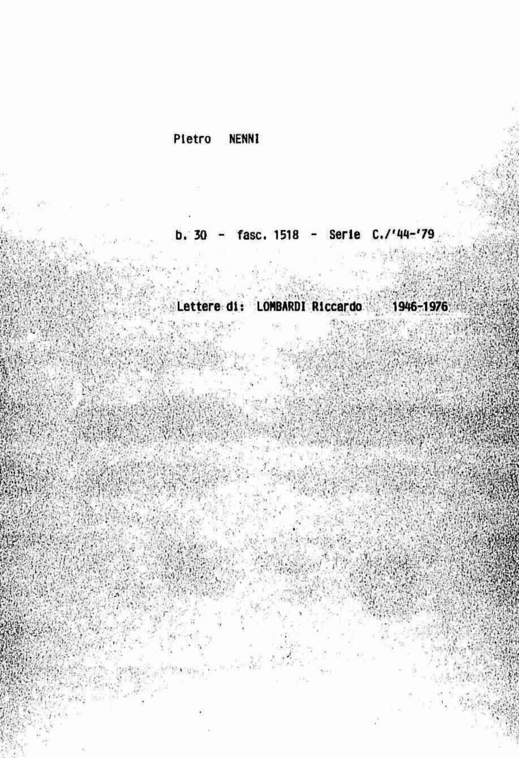 Lombardi Riccardo, 1946 feb. 3 - 1976 mag. 25