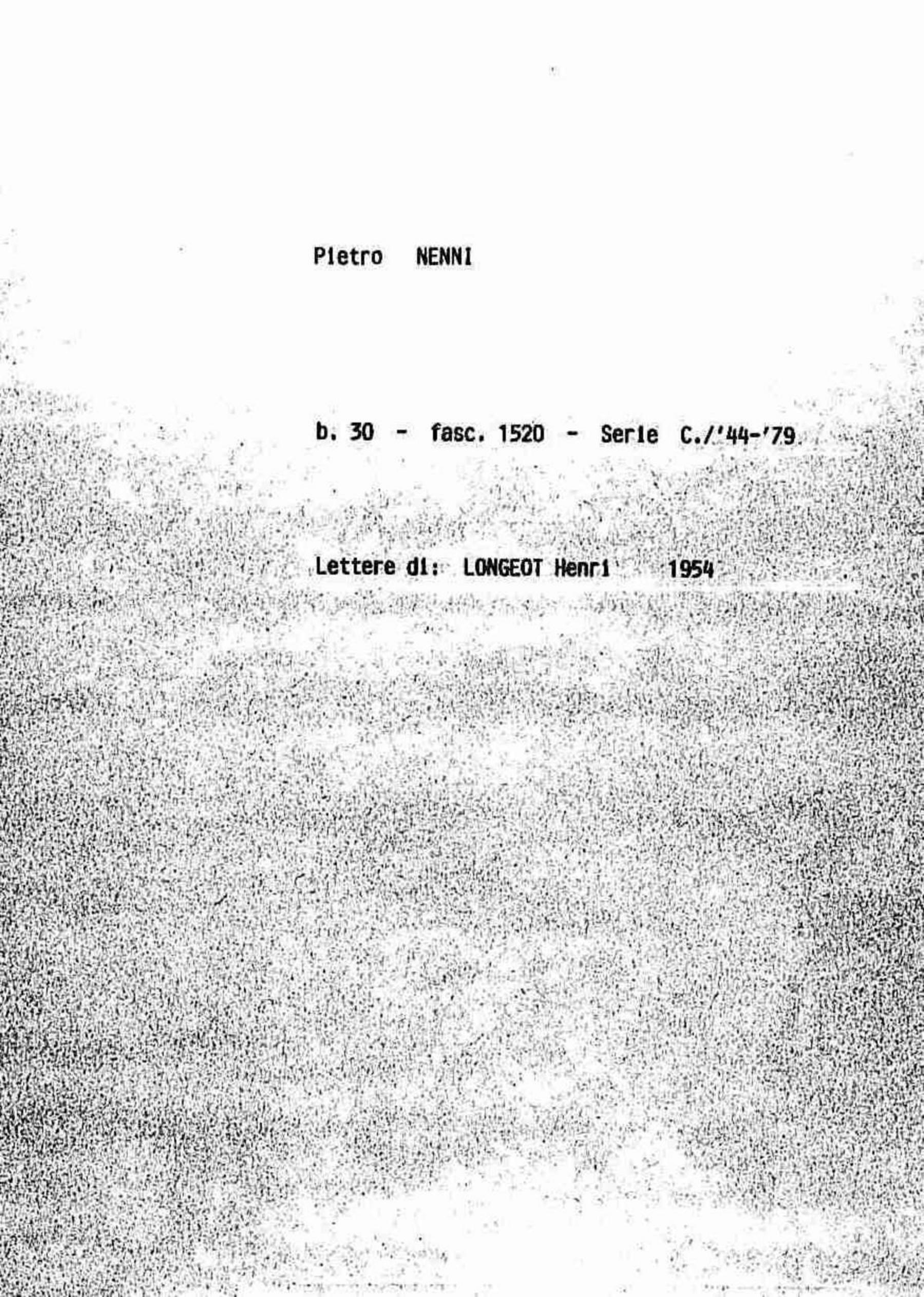 Longeot Henri, 1954 mar. 25