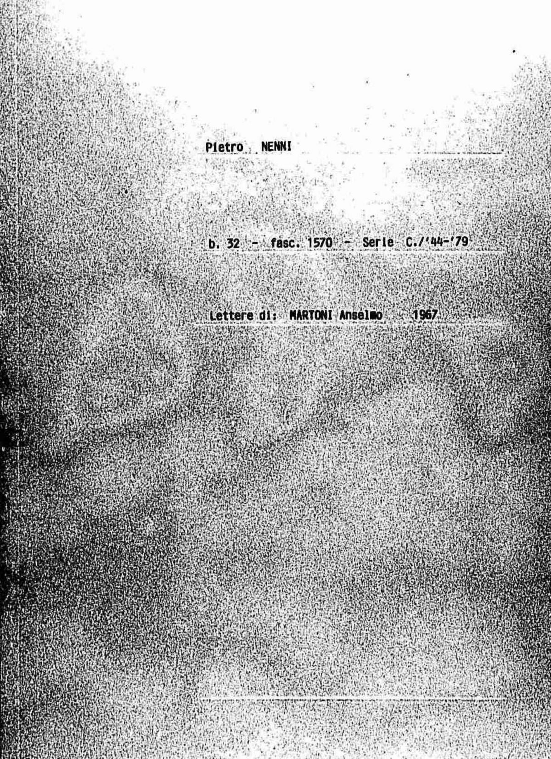 Martoni Anselmo, 1967 dic. 21