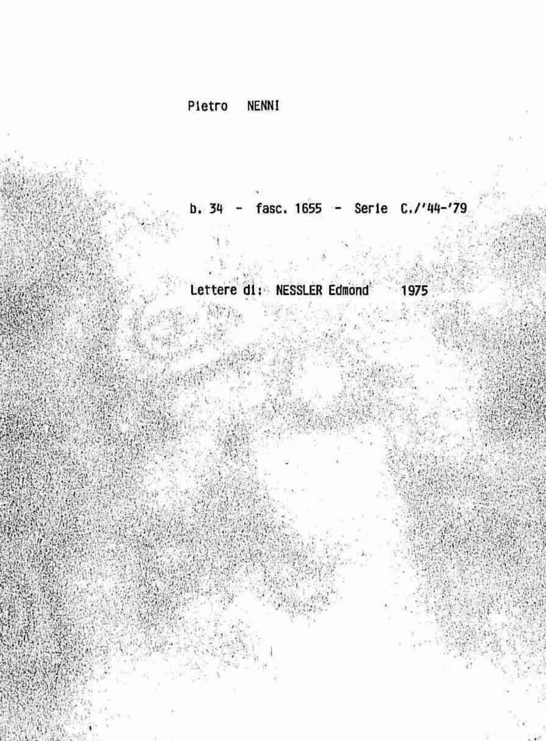 Nessler Edmond, 1975 mar. 18