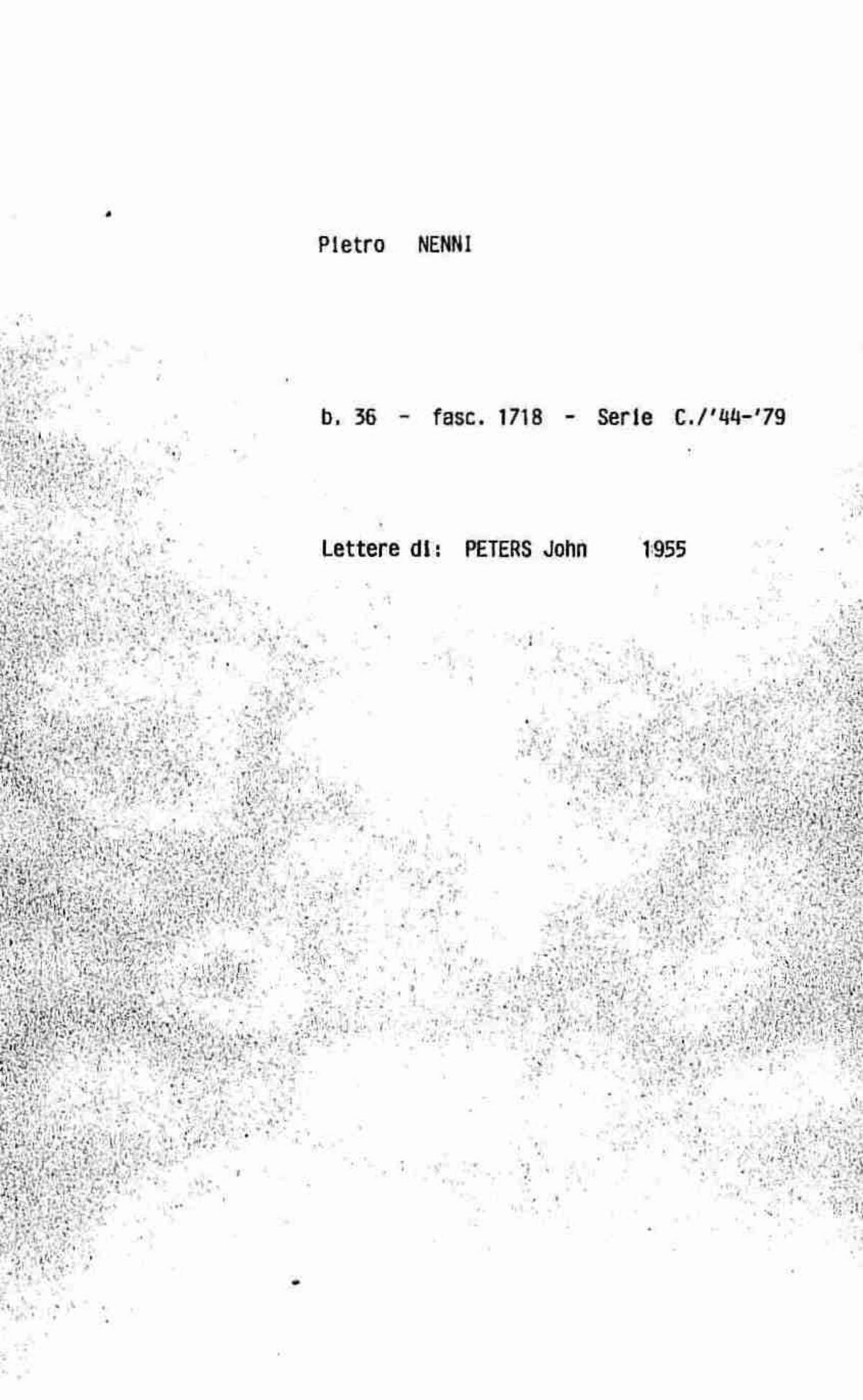 Peters John, 1955 gen. 24 - mar. 22