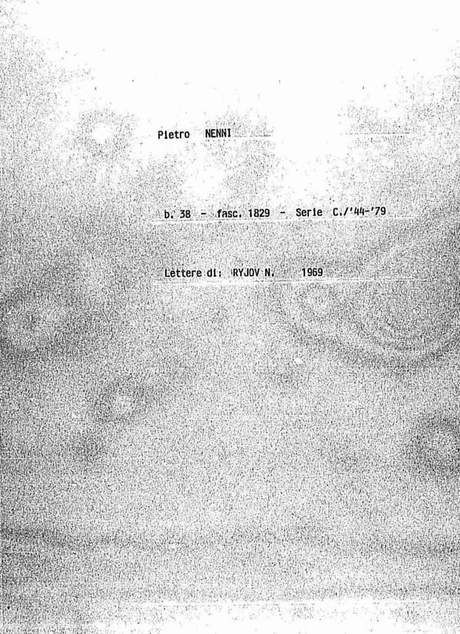 Ryjov N., 1969 feb. 27