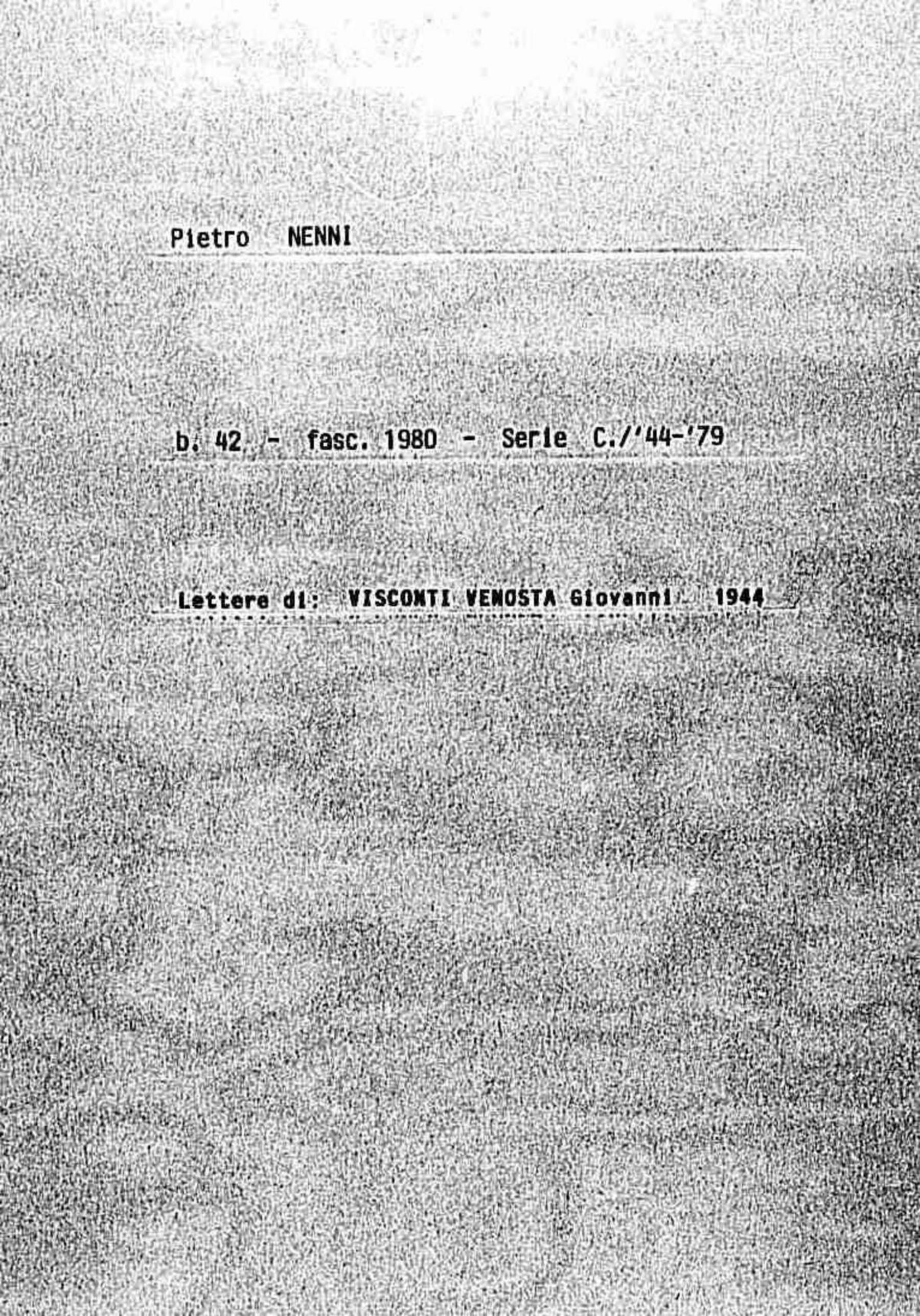 Visani Domenico, 1960 mag. 6 - 18