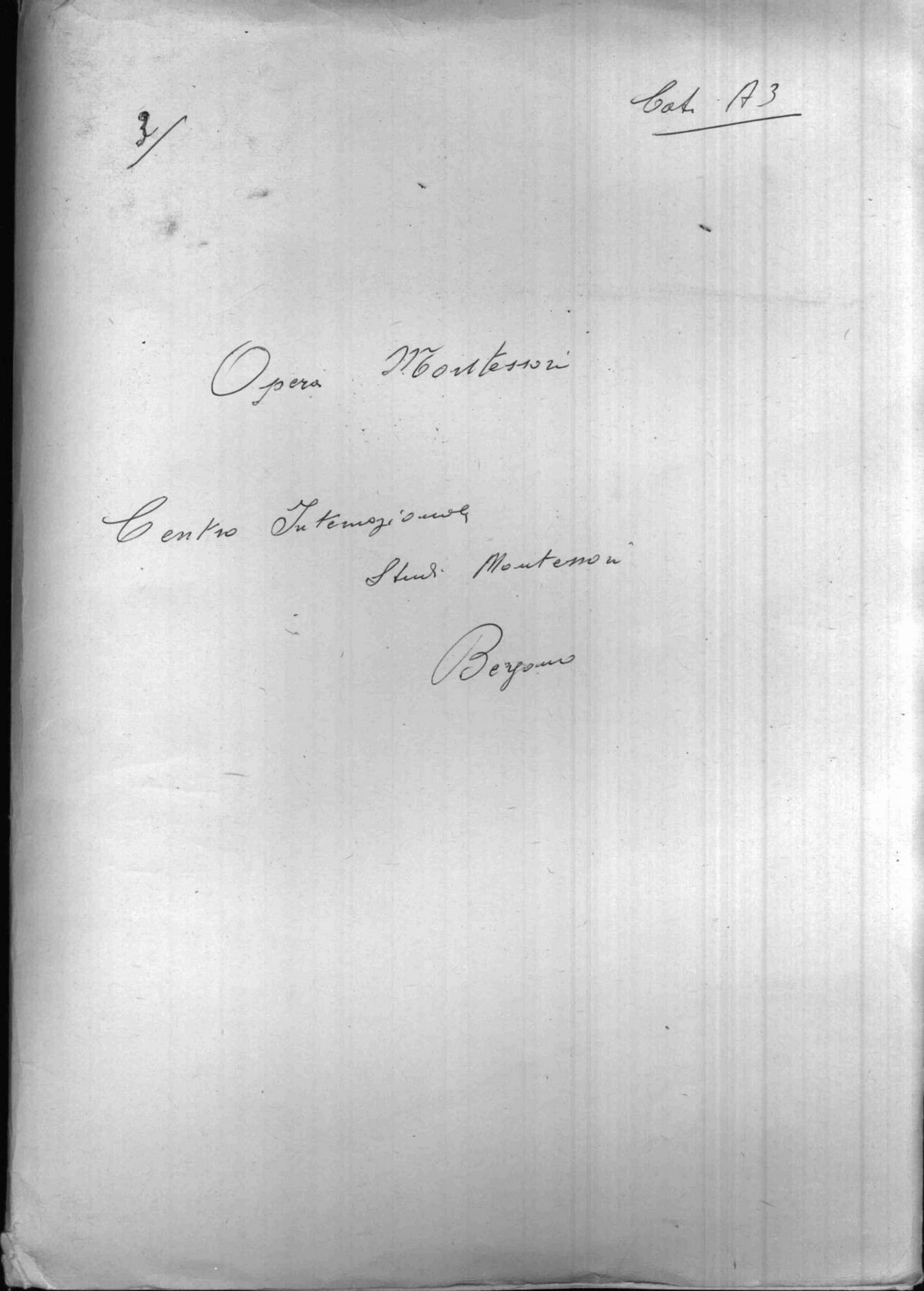 Centro internazionale studi Montessori, Bergamo