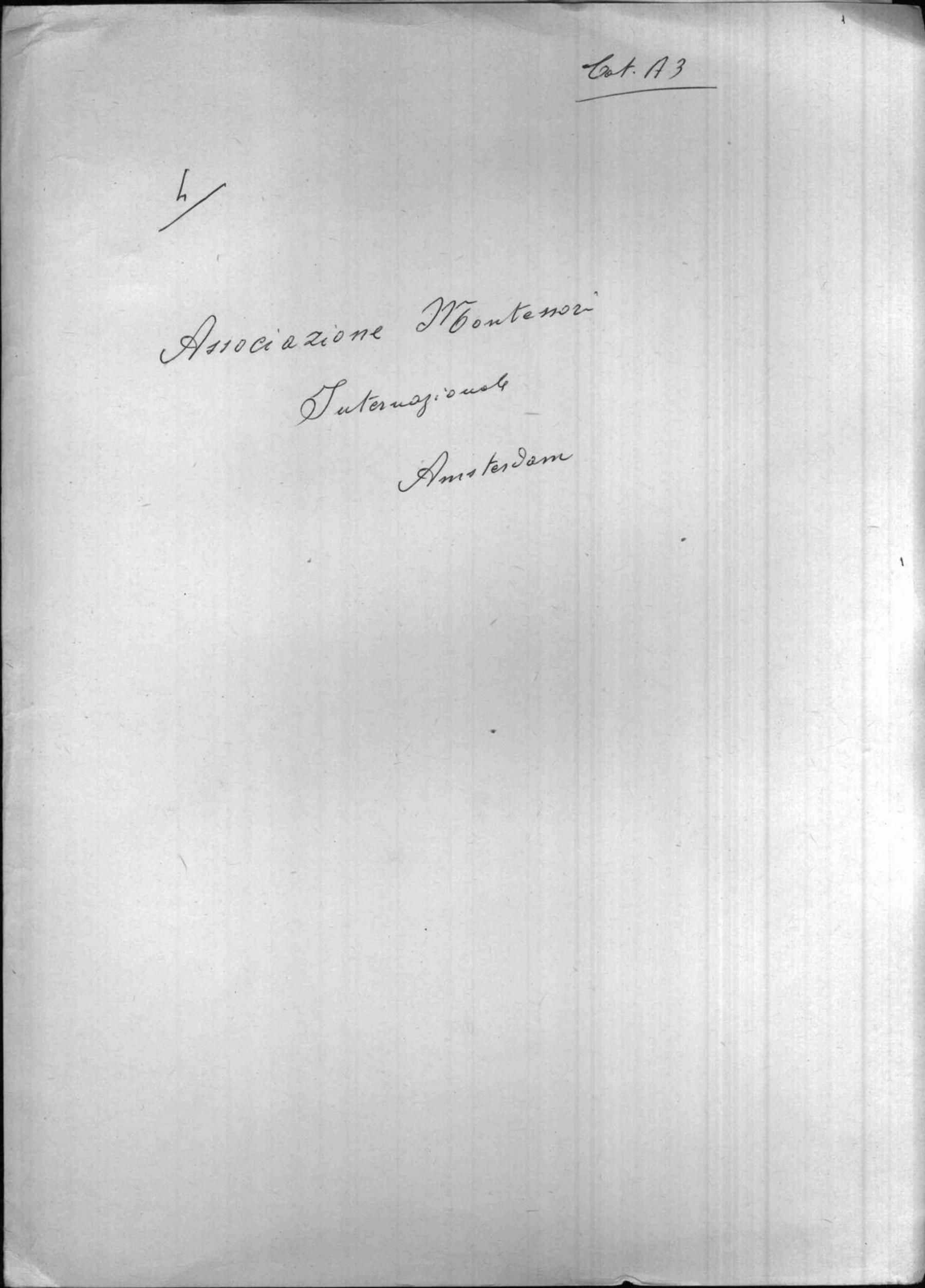 Associazione Montessori internazionale, Amsterdam