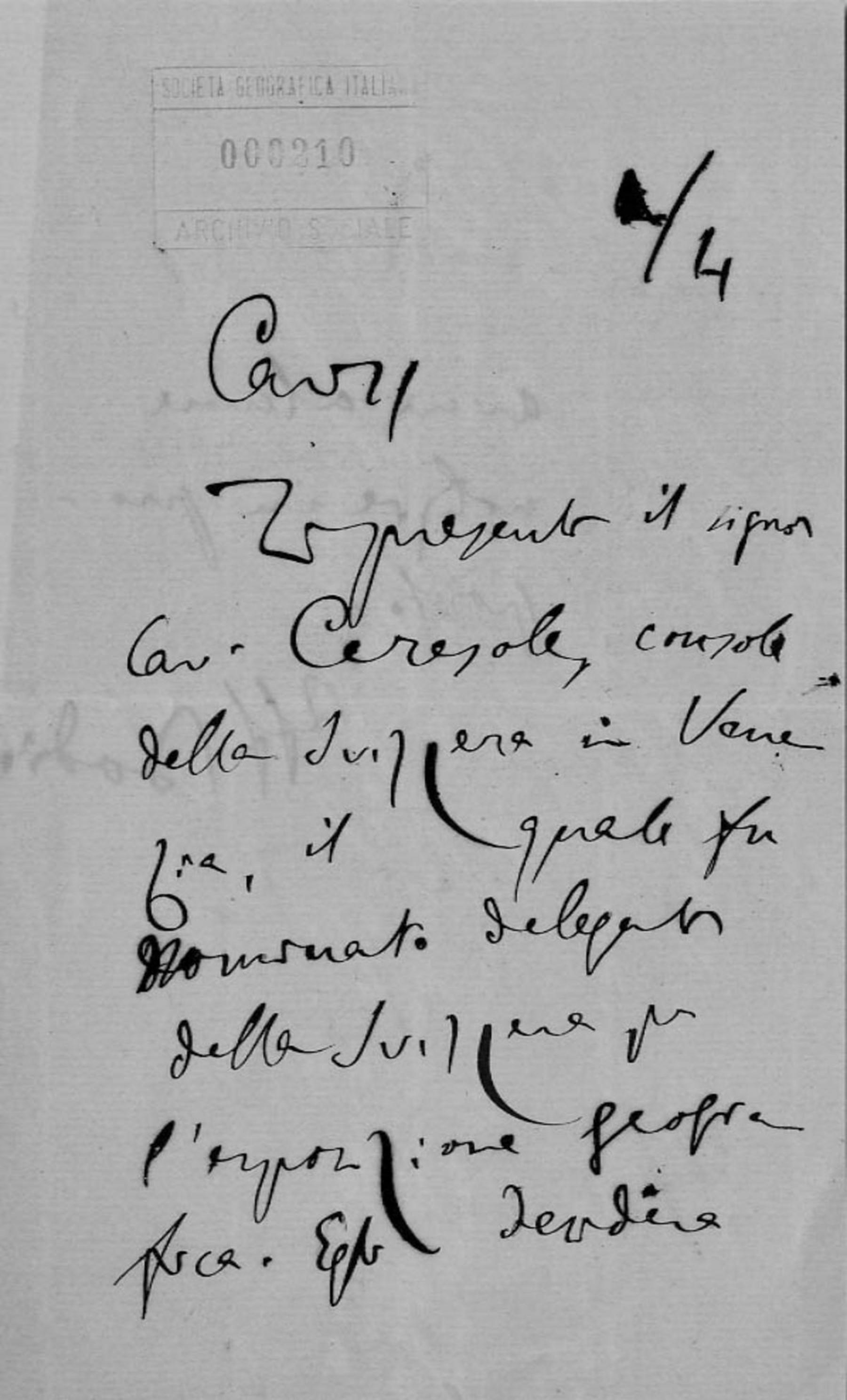 Luigi Bodio a Società geografica italiana 4.1881